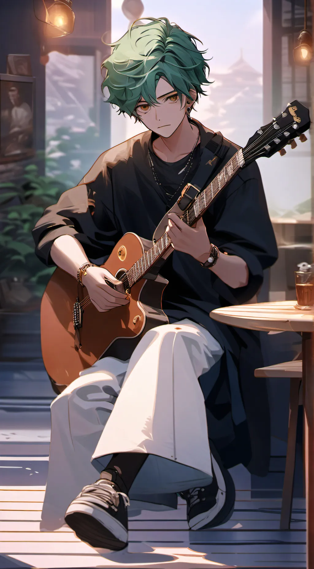 ai character: slater background