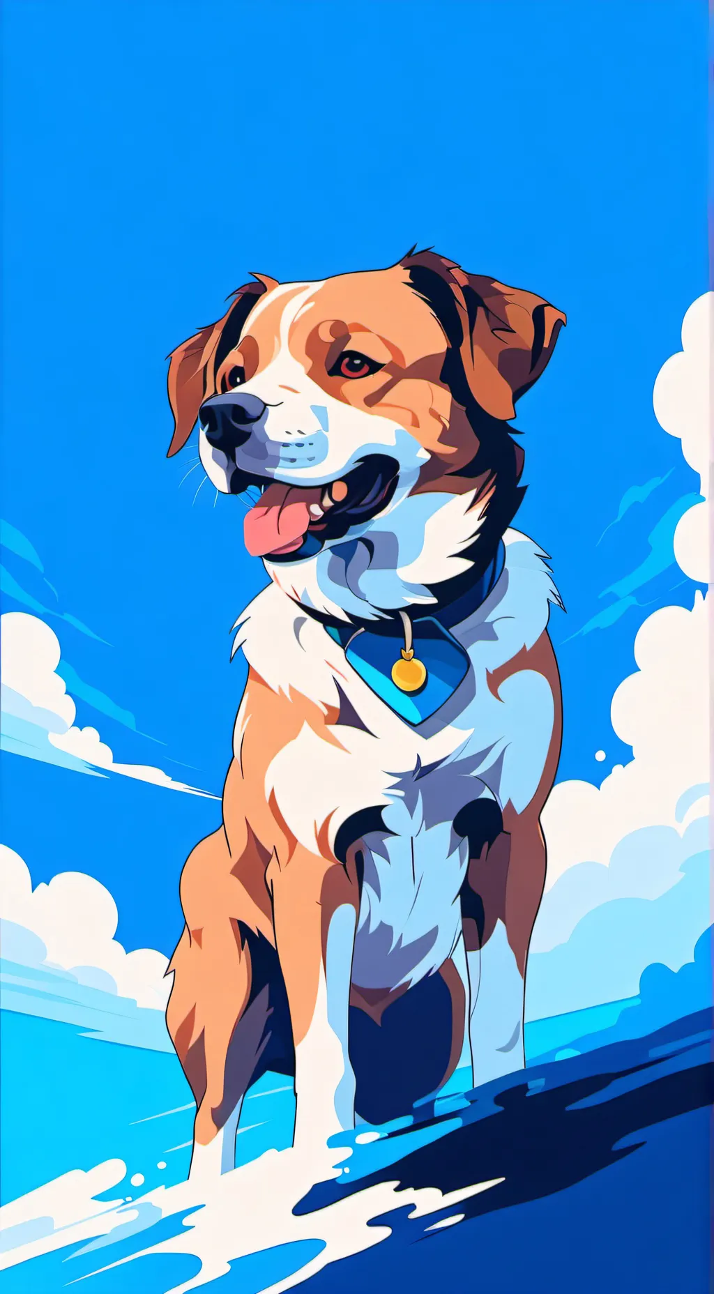 ai character: Dog background