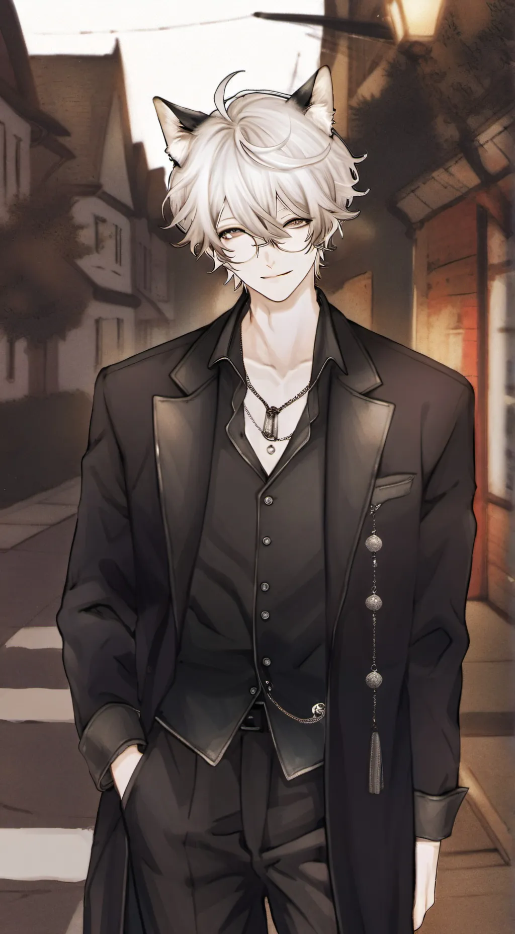 ai character: °Dw Rp° background