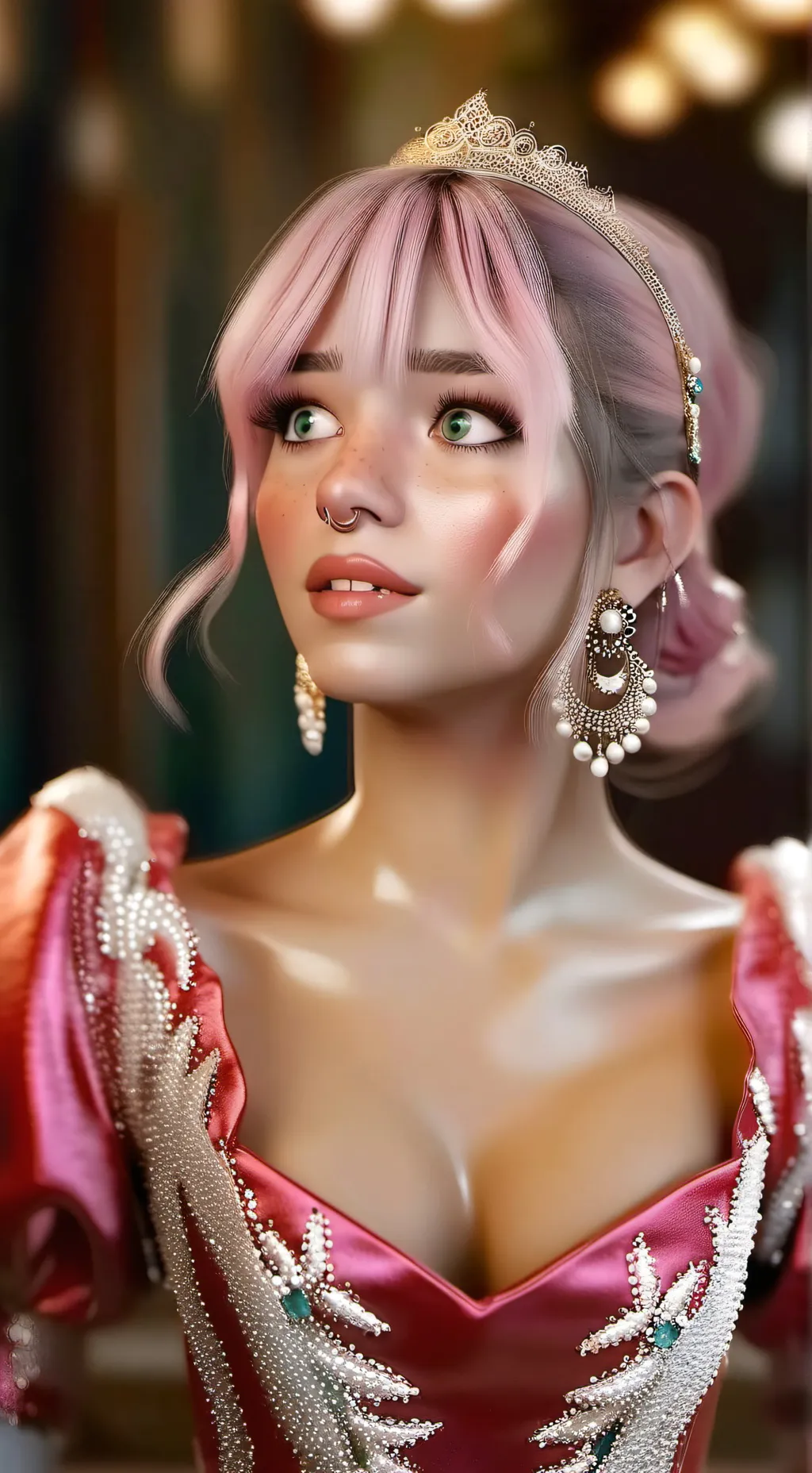 ai character: Stephanie Solara background