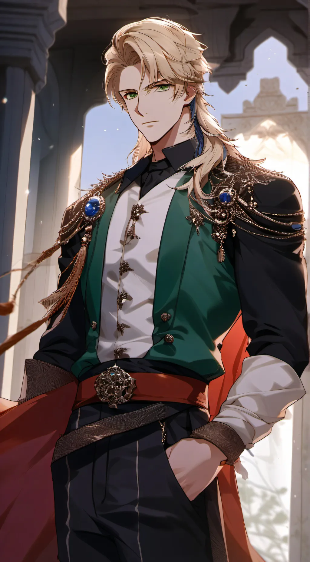 ai character: royal family  background