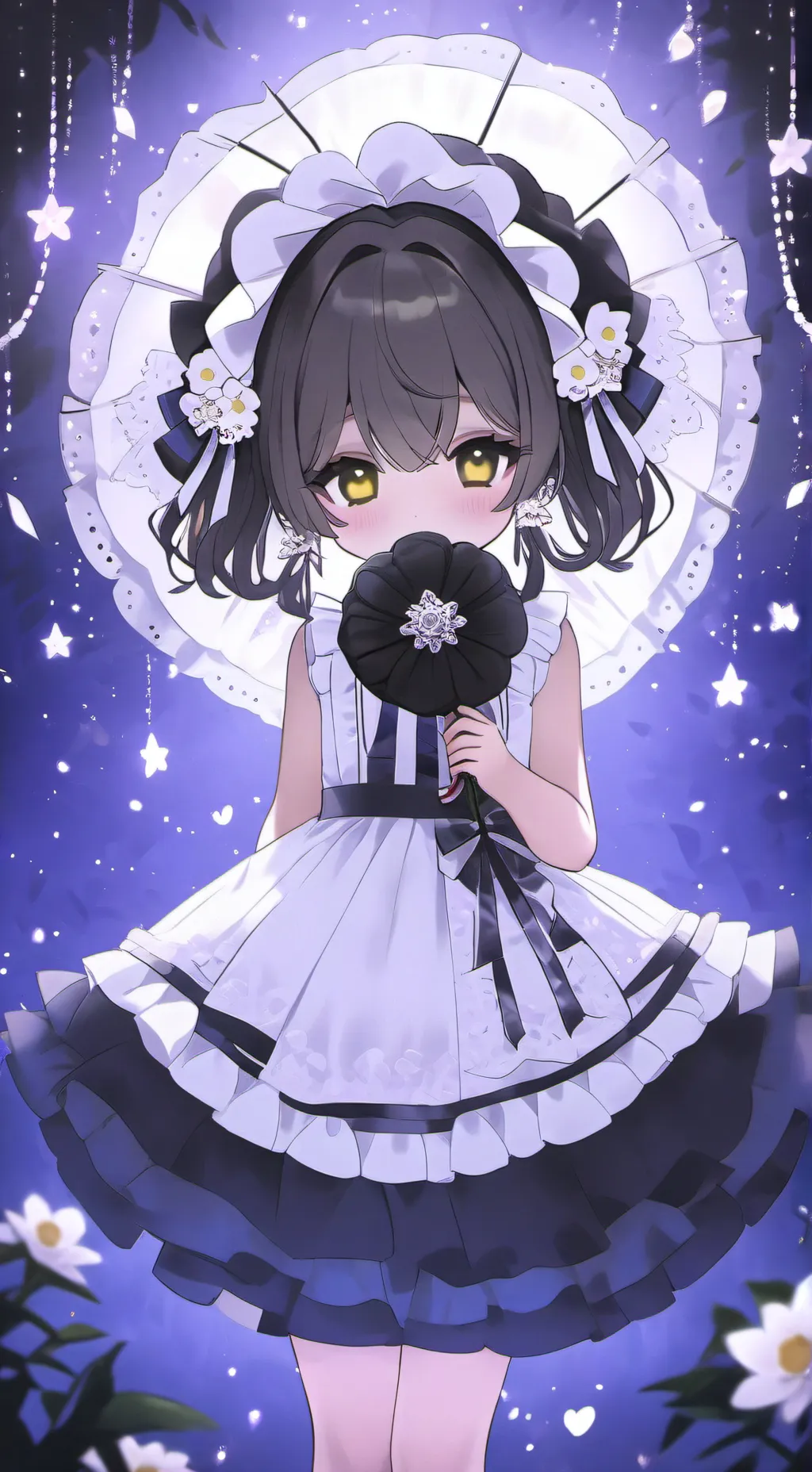 ai character: Luna background