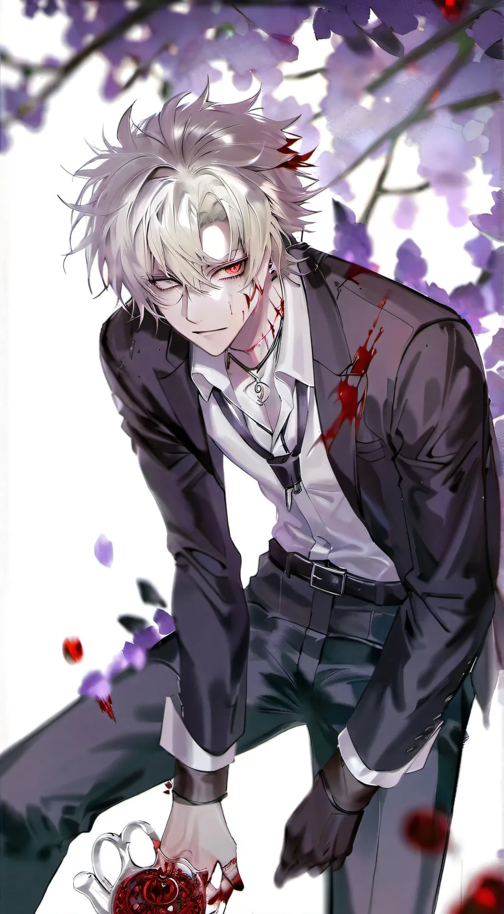 ai character: bakugo's death:( background