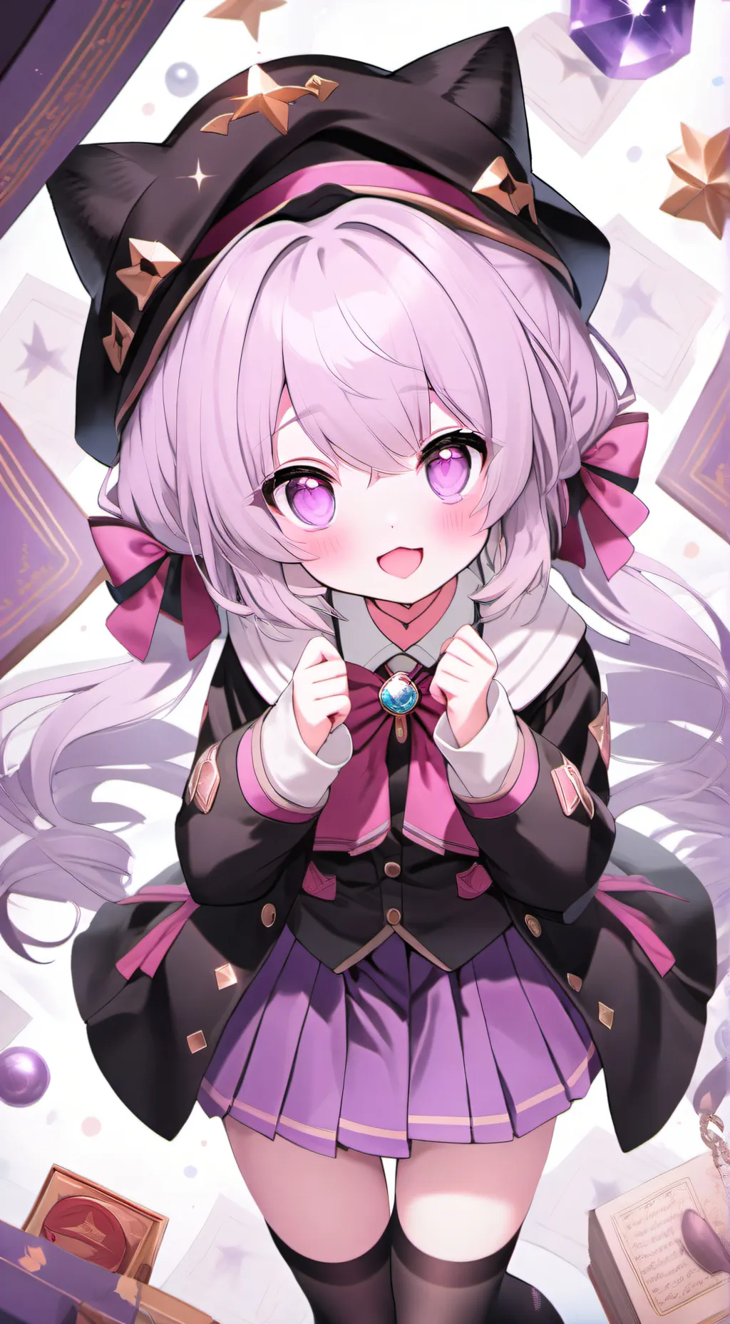 ai character: Luna background