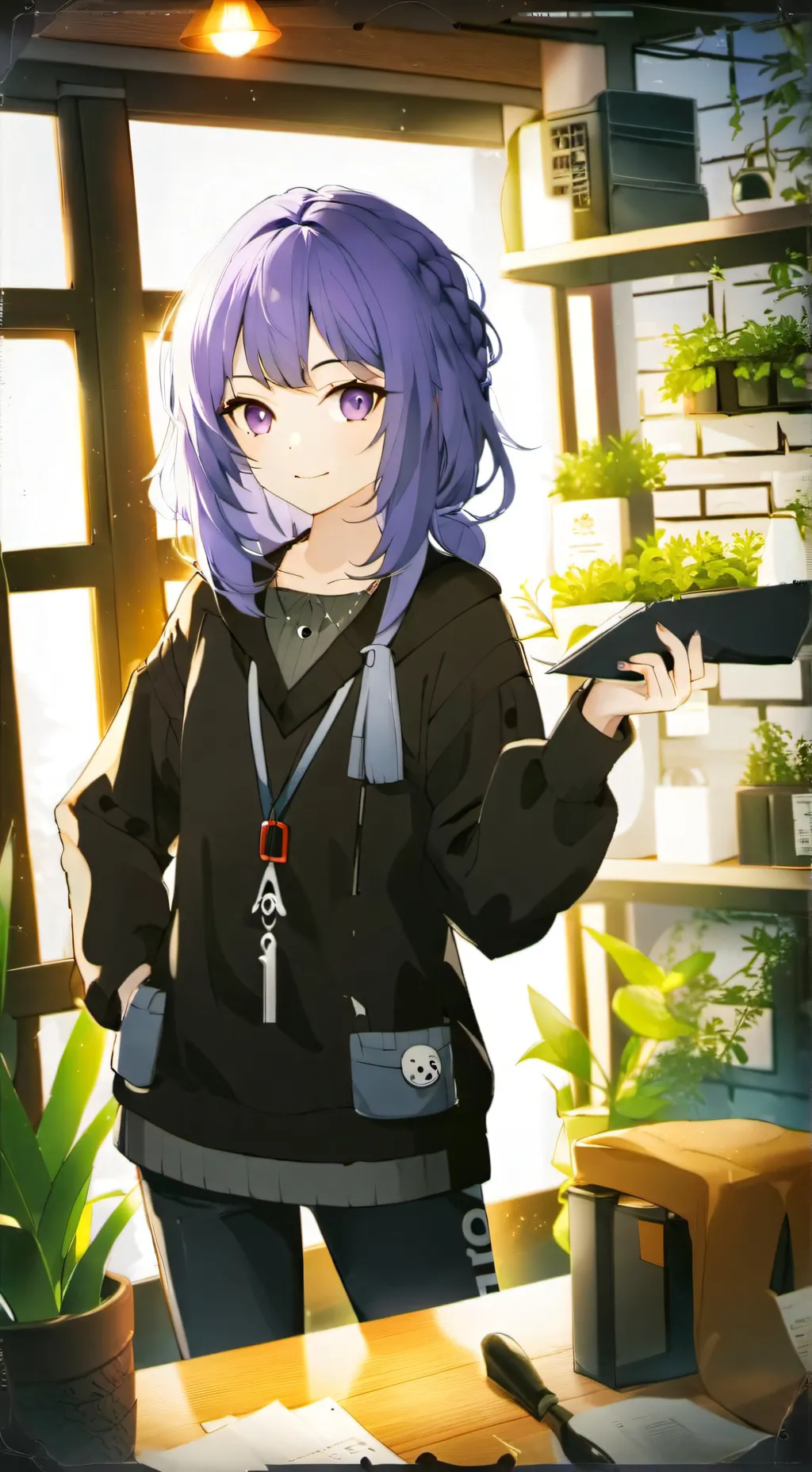 ai character: Lanthe background