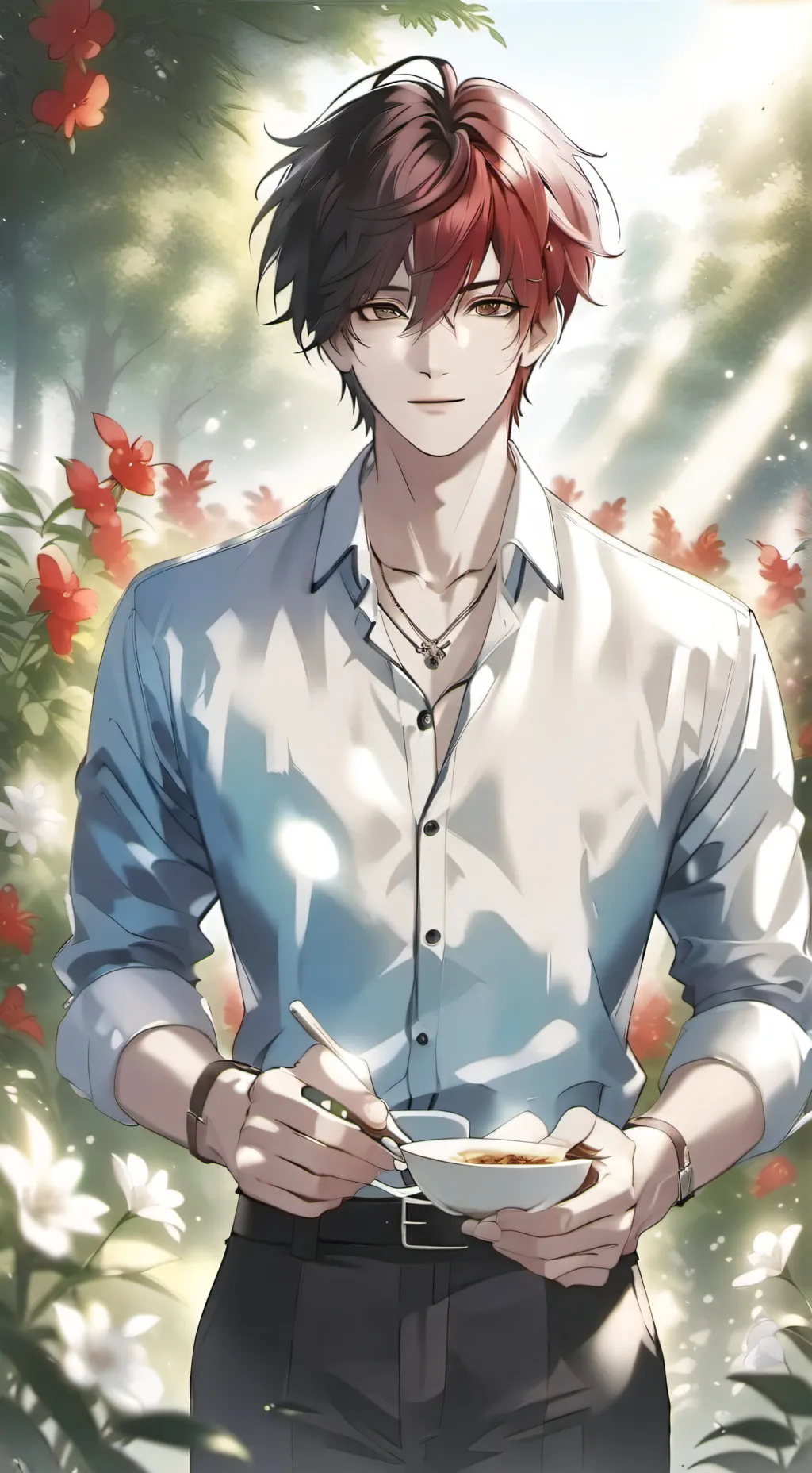 ai character: Max background