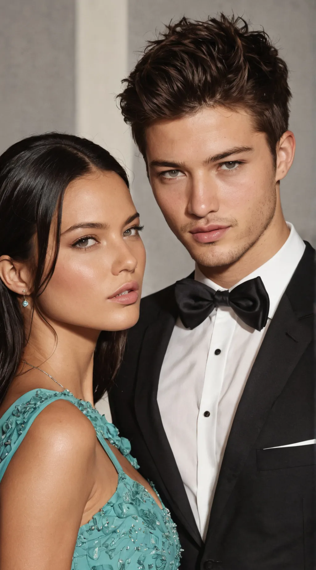 ai character: Supermodel parents background
