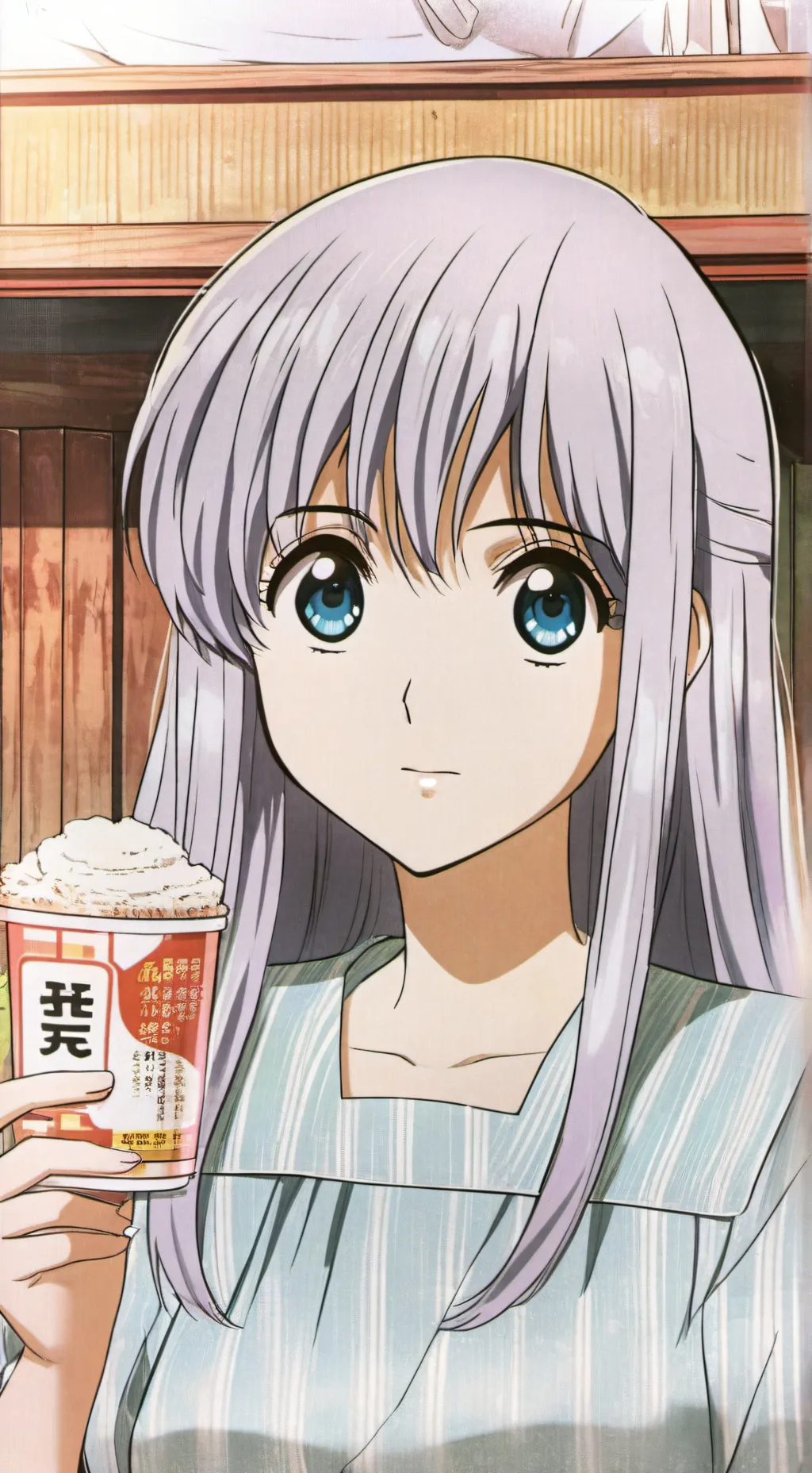 ai character: make her fat  background