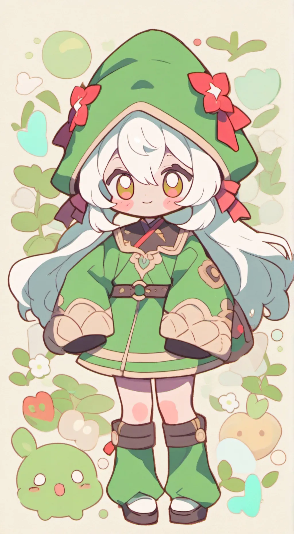 ai character: lilly  background