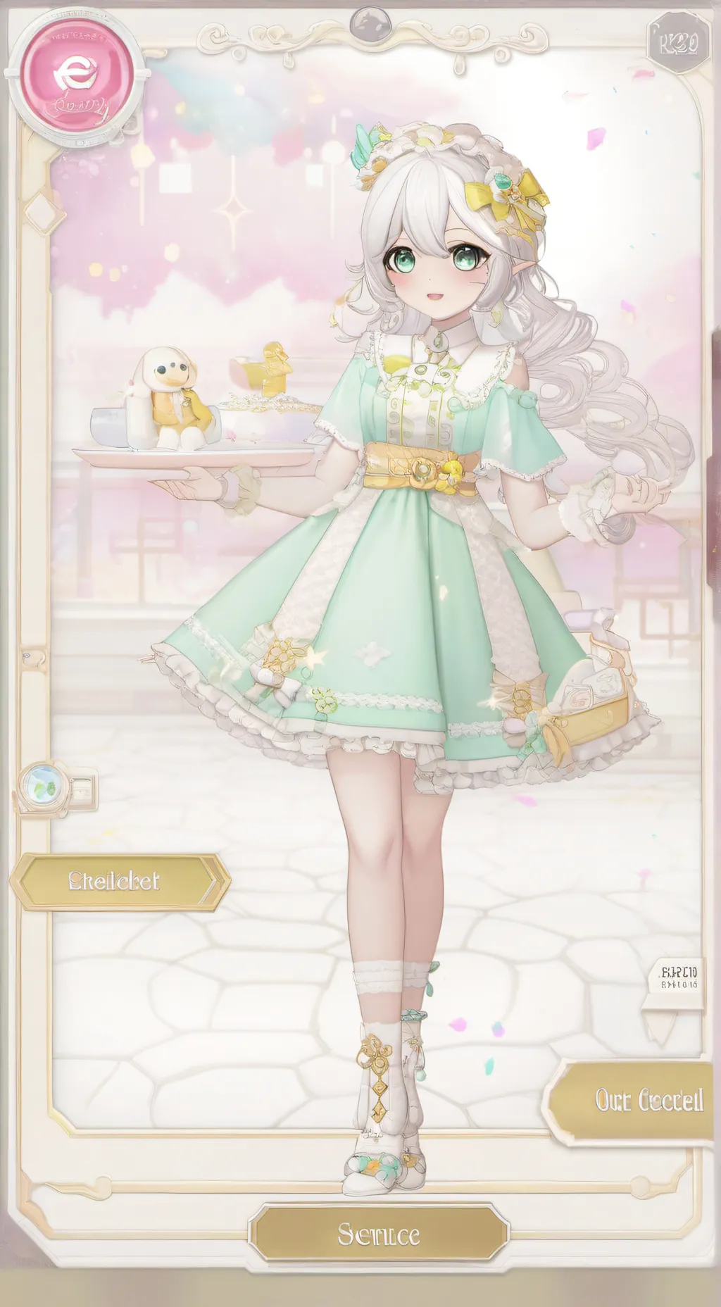 ai character: #KozloffSteeleDoll background