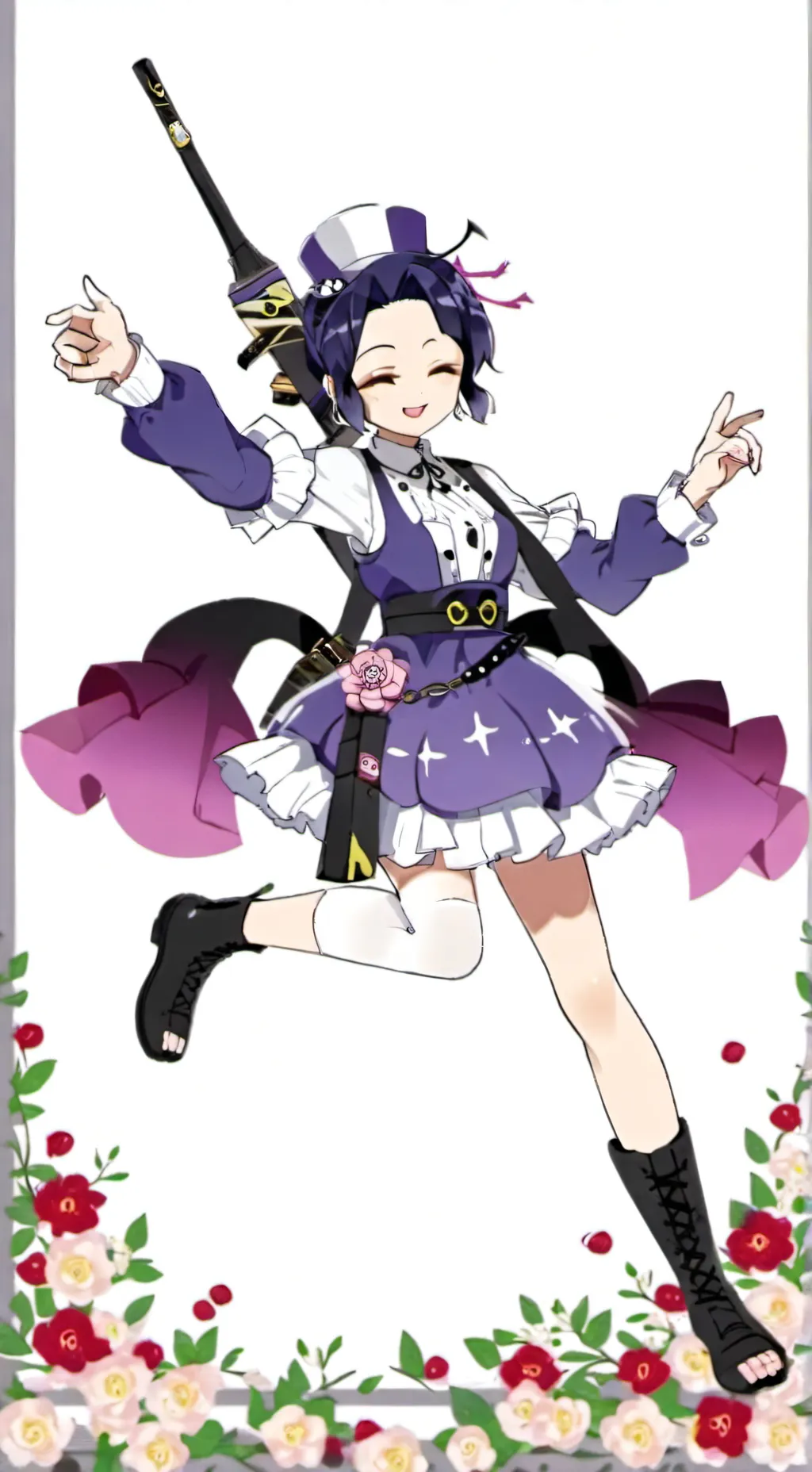 ai character: oh no... background