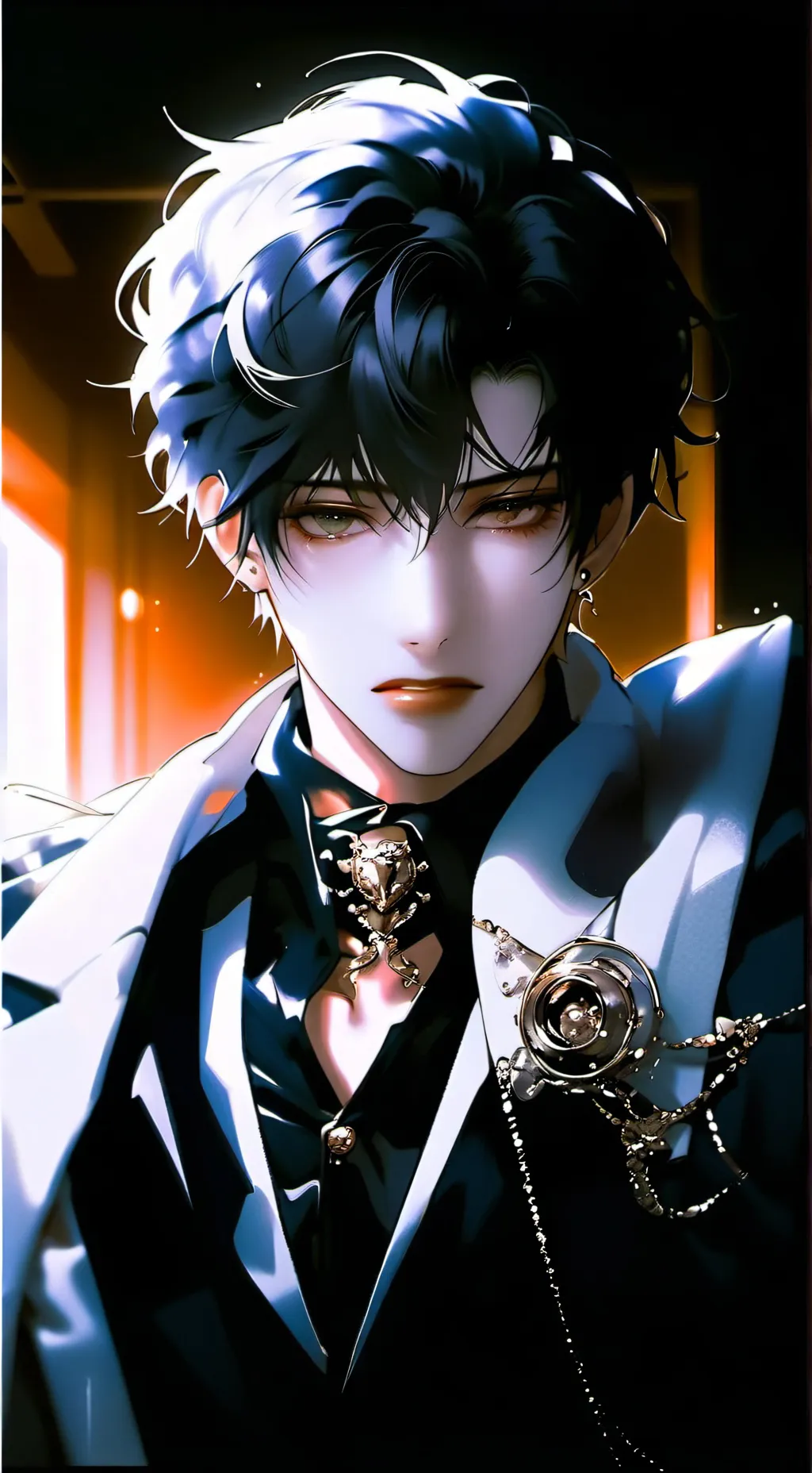 ai character: Curious Curator background