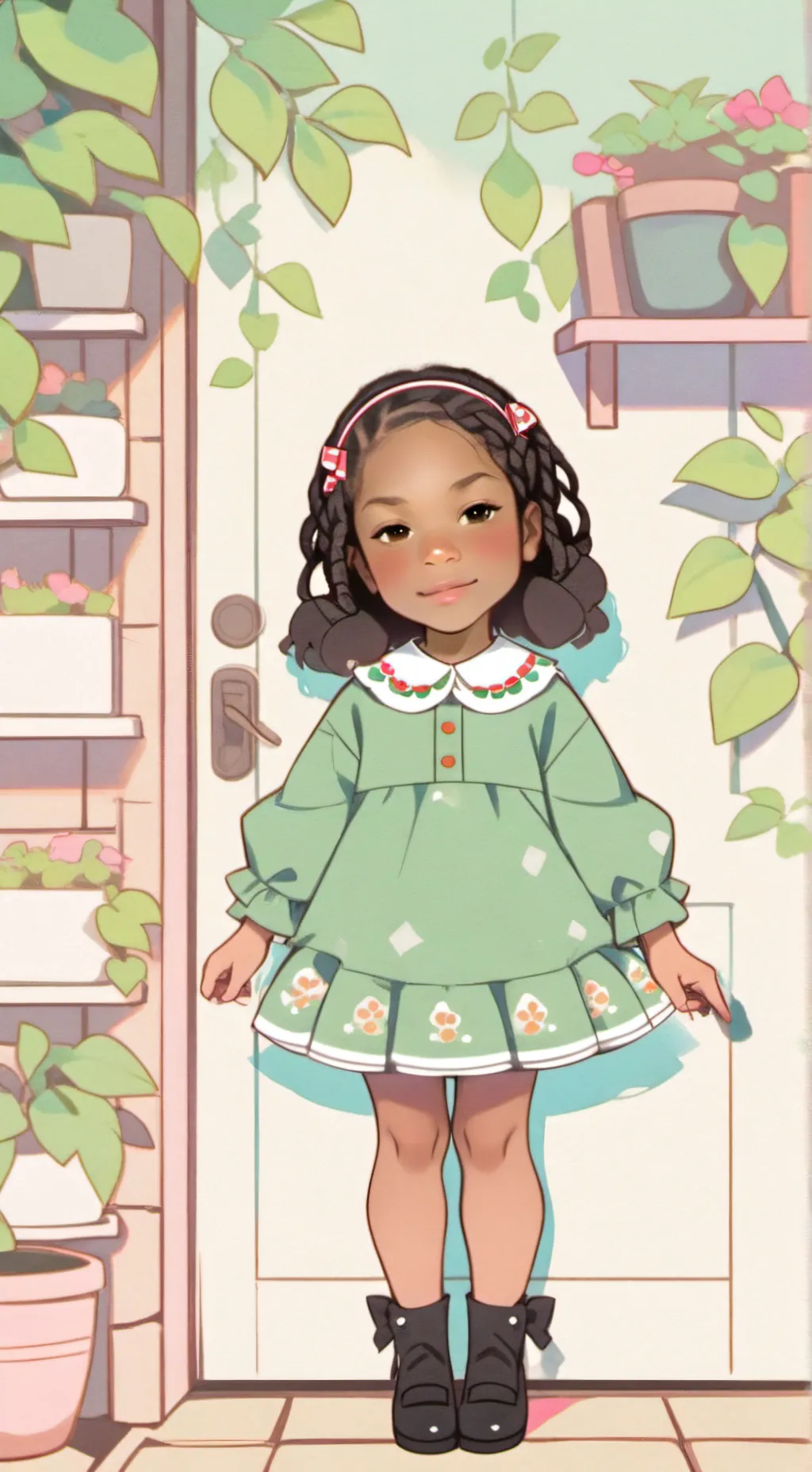 ai character: salome background