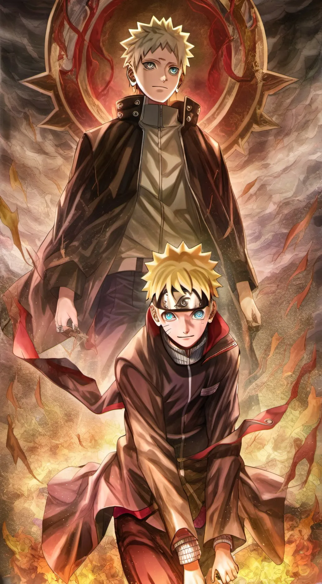 ai character: Boruto  background