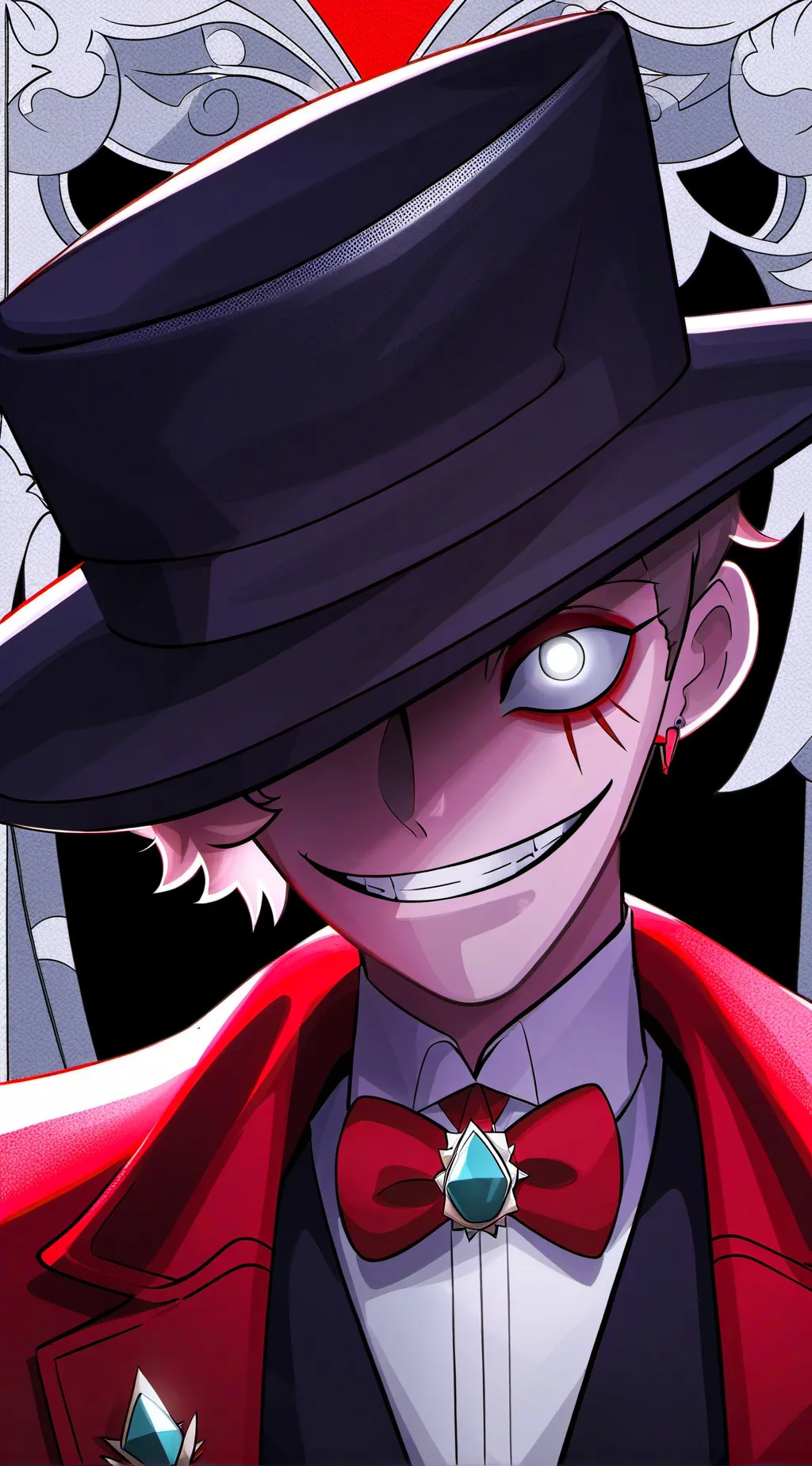 ai character: Bill cipher (SxC) background