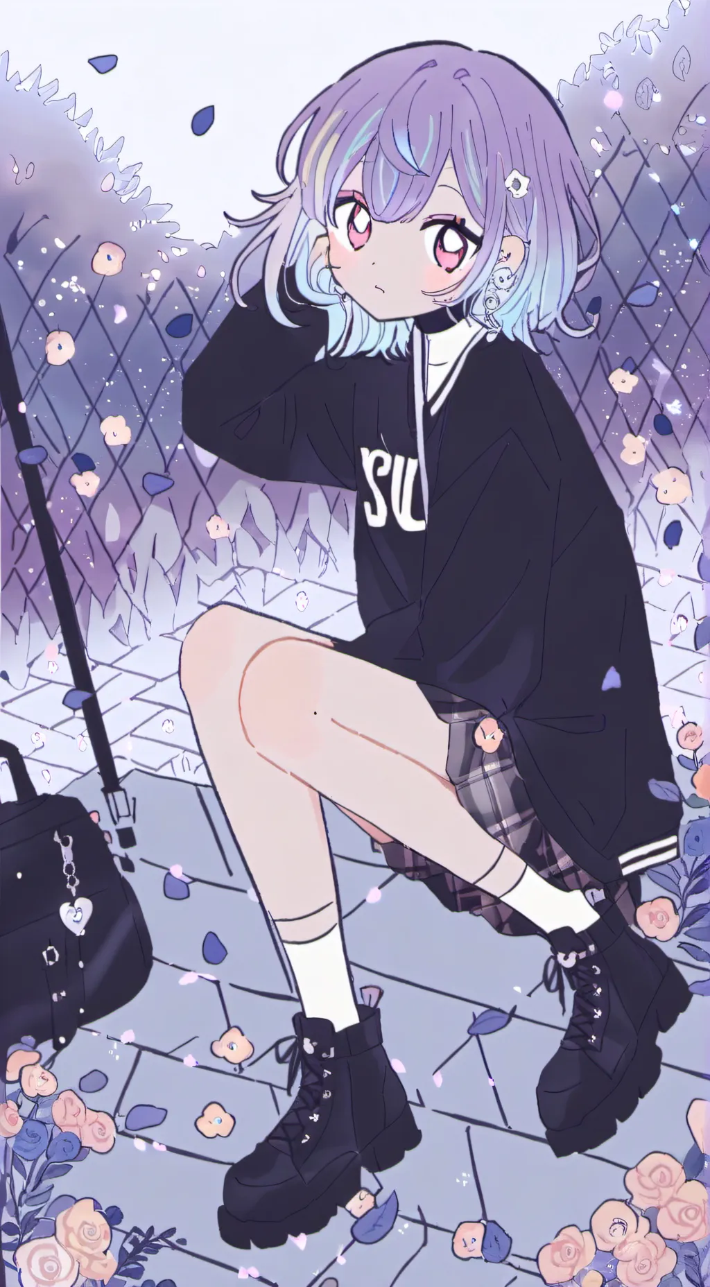 ai character: Twoja Emo Girl background