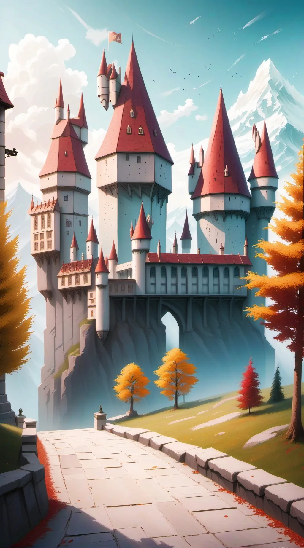ai character: Hogwarts  background