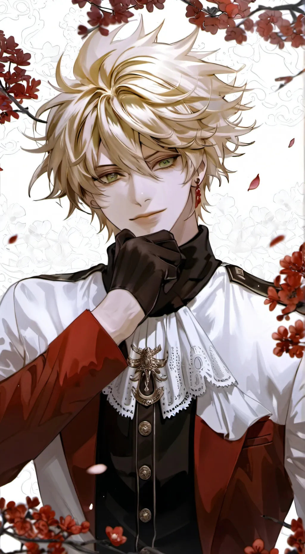 ai character: bakugo 😊 background