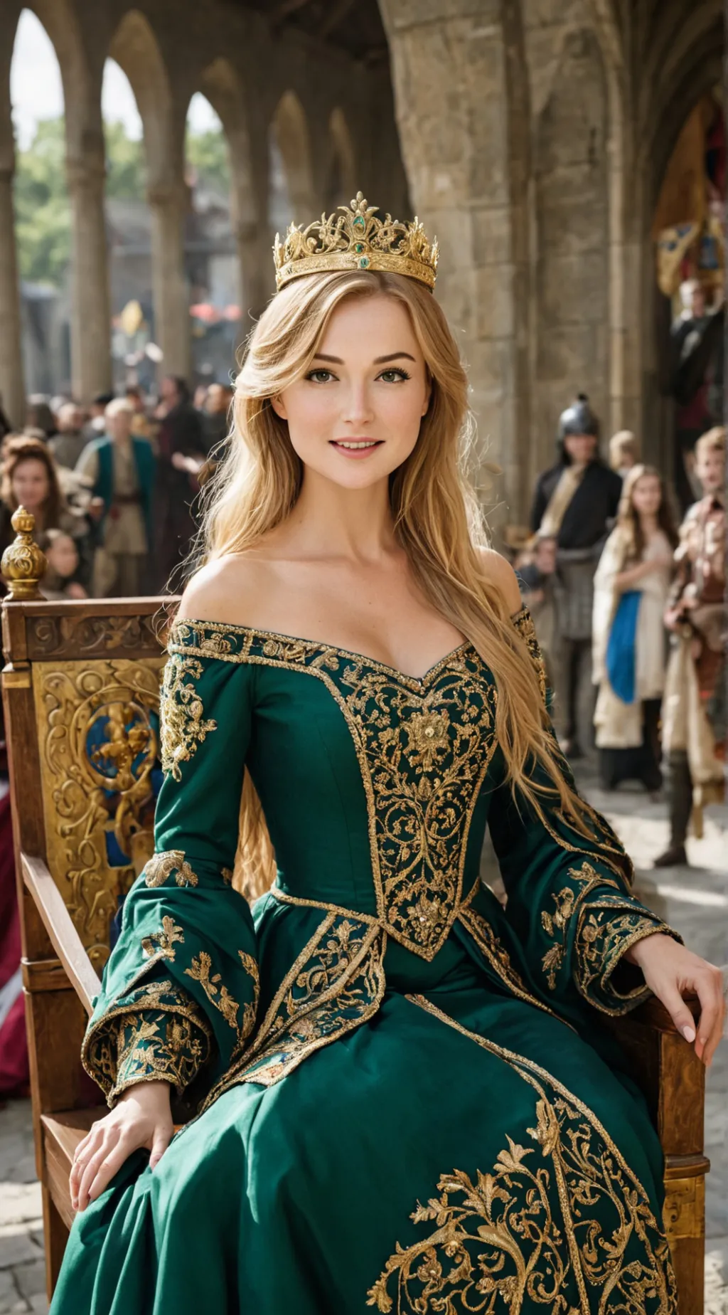 ai character: Guinevere background