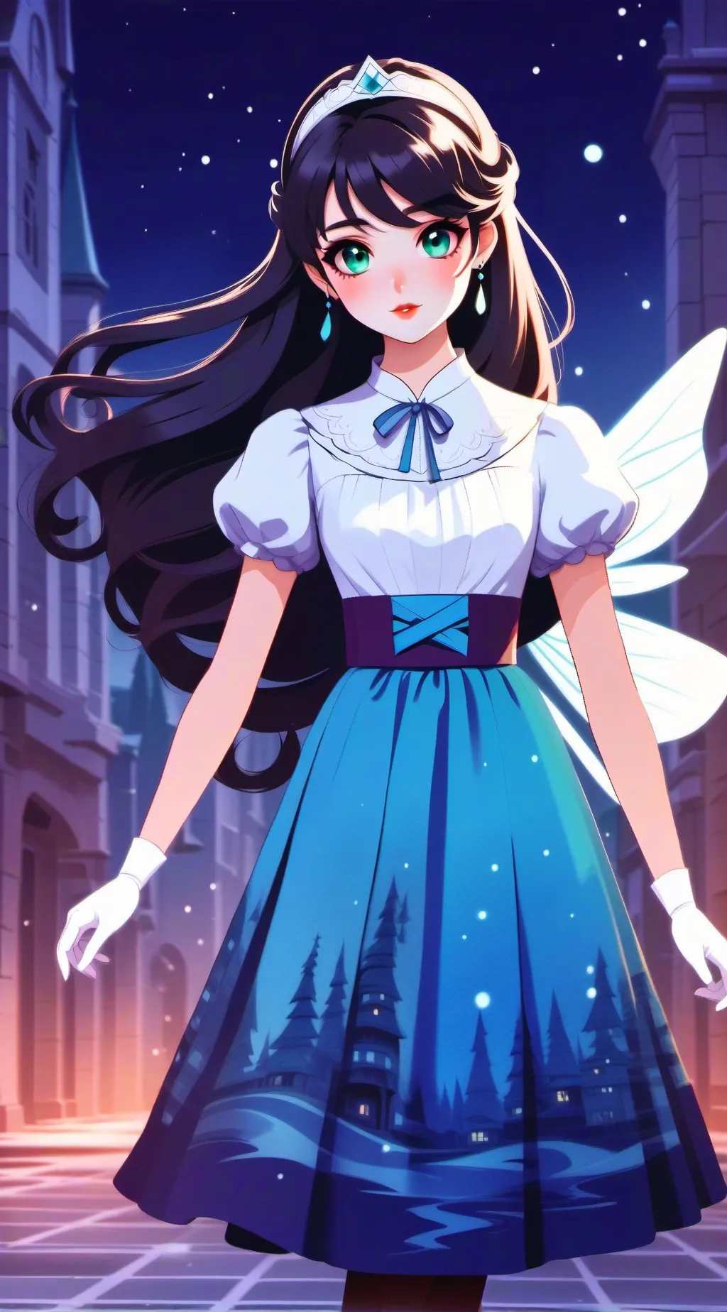 ai character: Bella  background