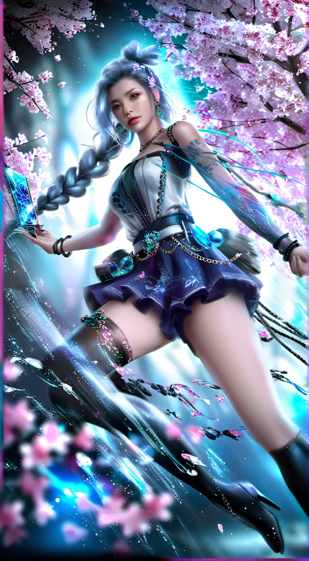 ai character: ica hashira background