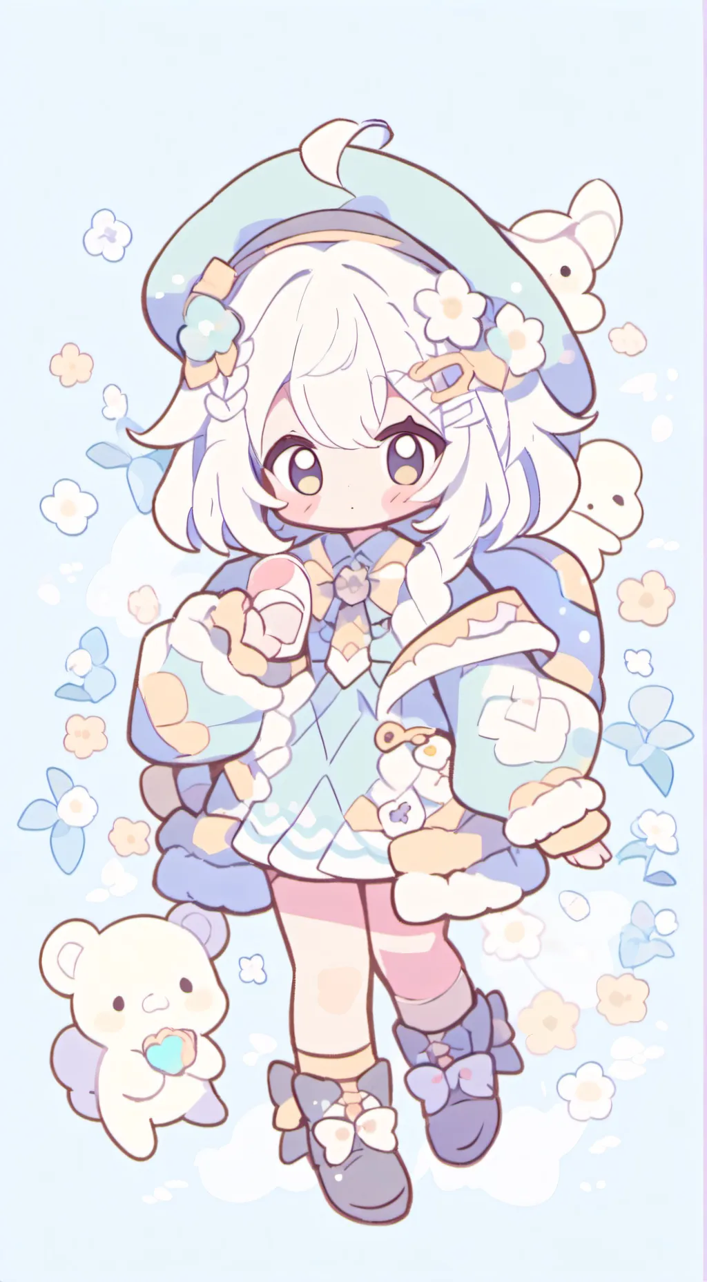 ai character: dw xD  background