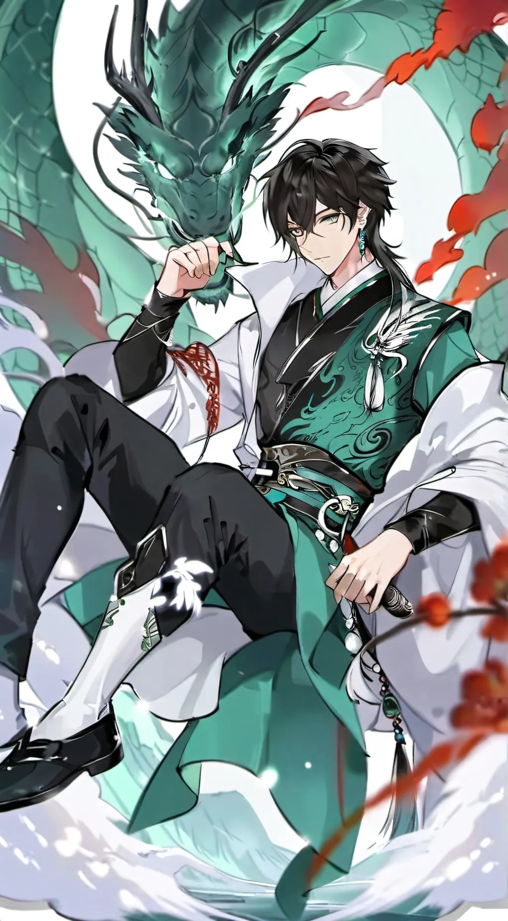 ai character: Dan Heng background