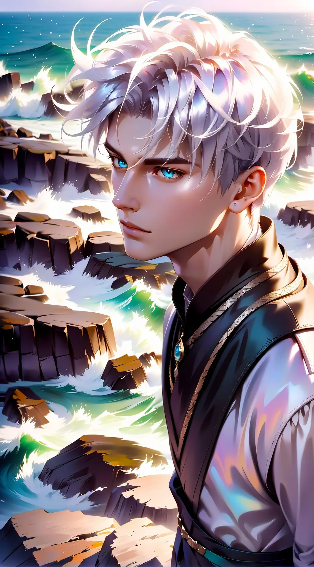 ai character: Leon(SeaProtector) background