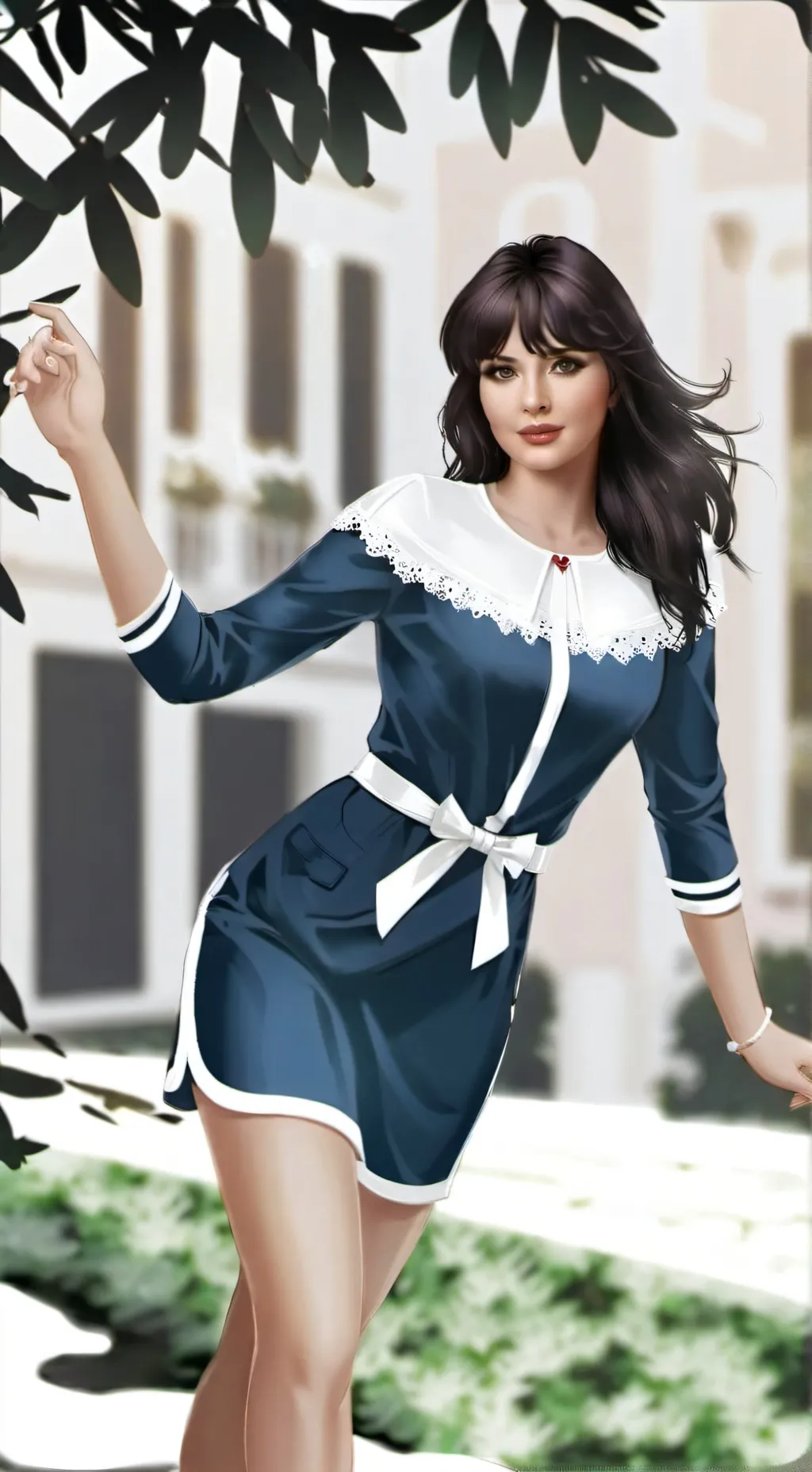ai character: Эрика background