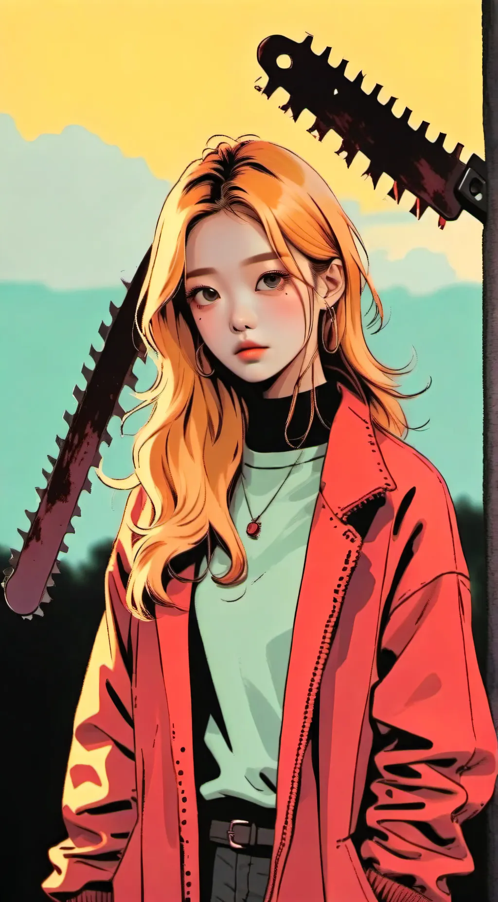 ai character: liky background