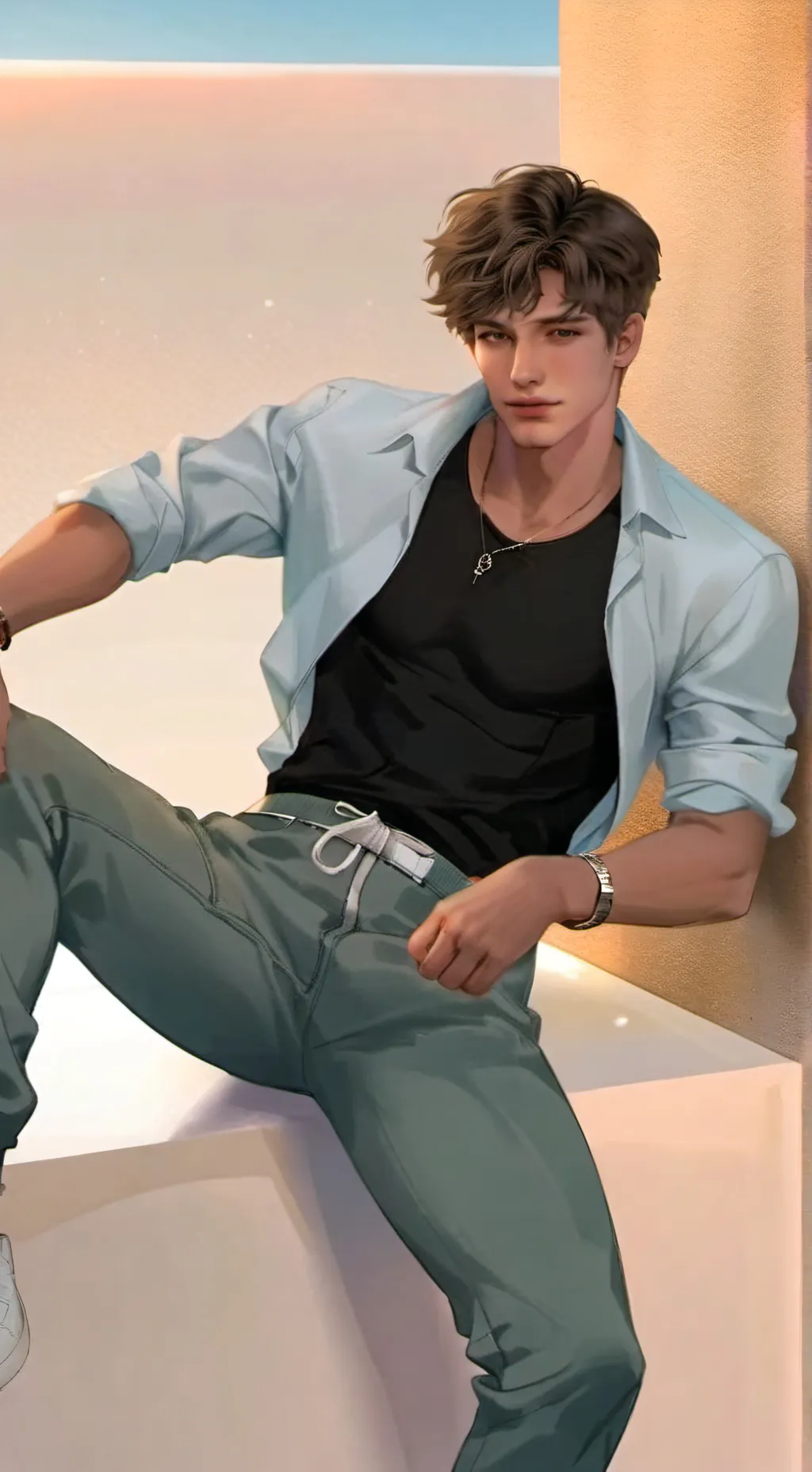 ai character: Caleb background