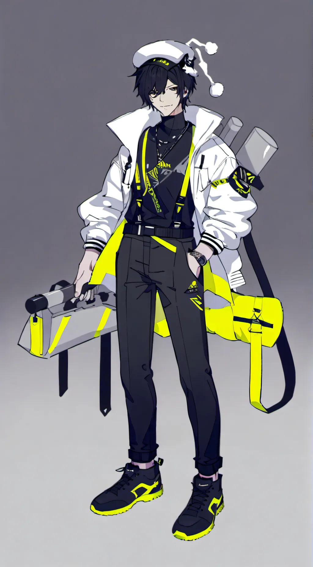 ai character: Mha background