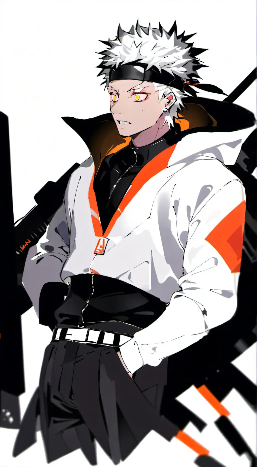 ai character: Bakugo background