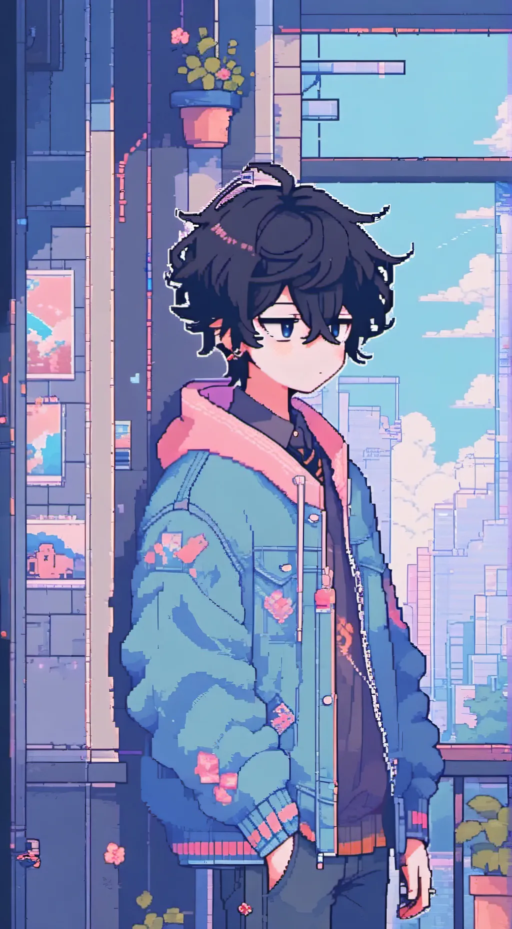 ai character: femboy background