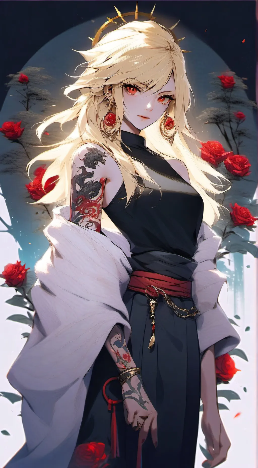 ai character: Rosè 2.0.. background