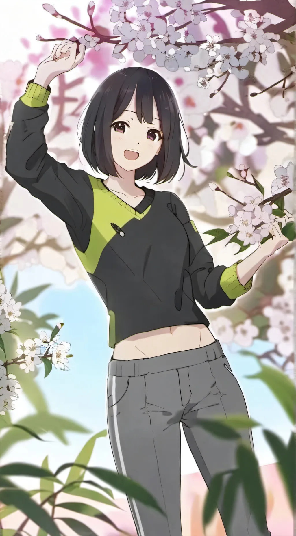 ai character: Allison  background