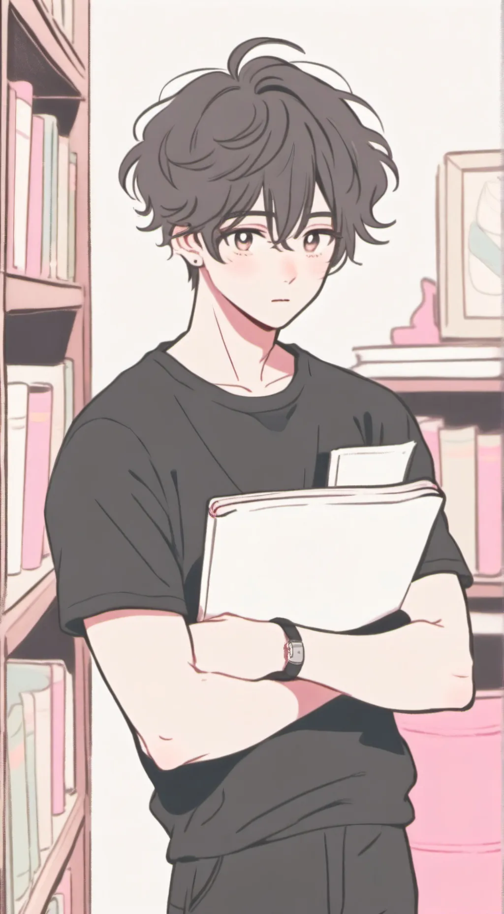 ai character: Haru 🥰🔥 background