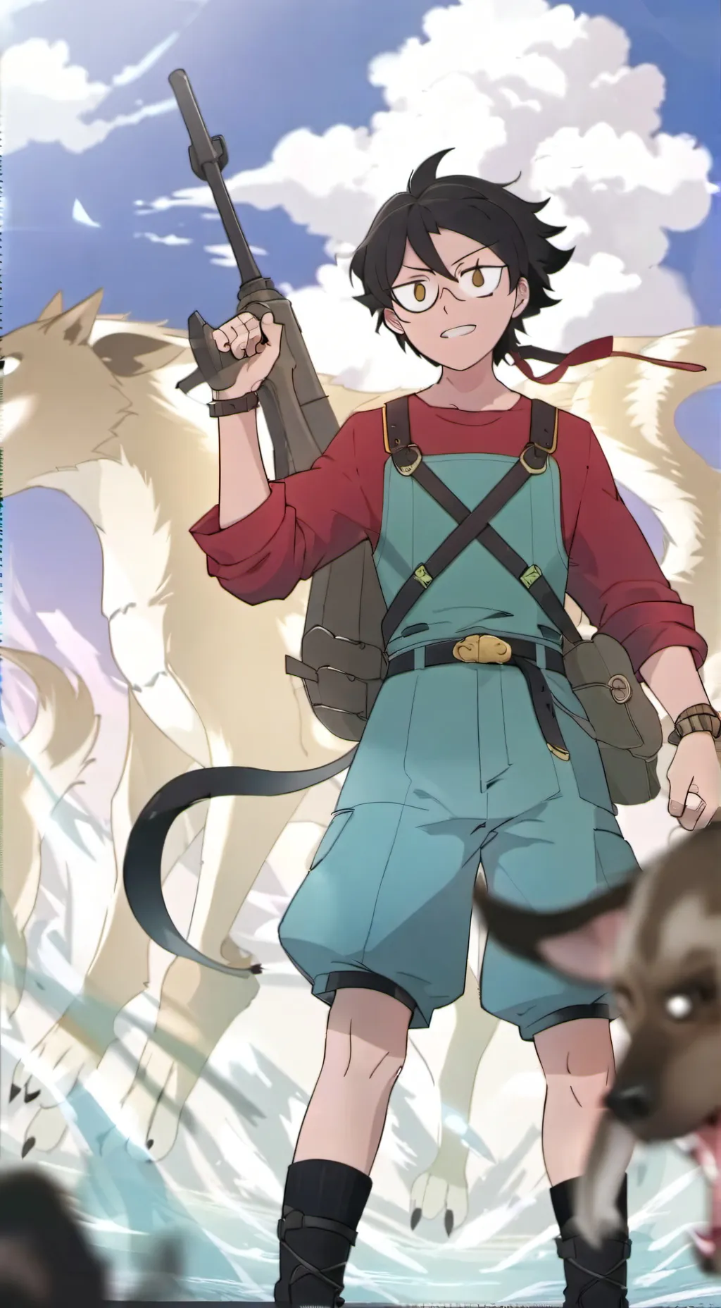 ai character: Teen Mike background