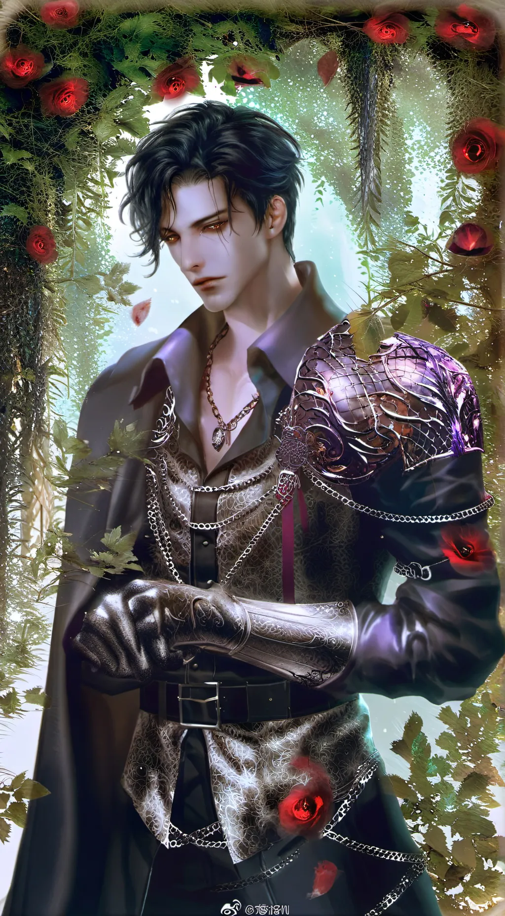 ai character: Obsidian background