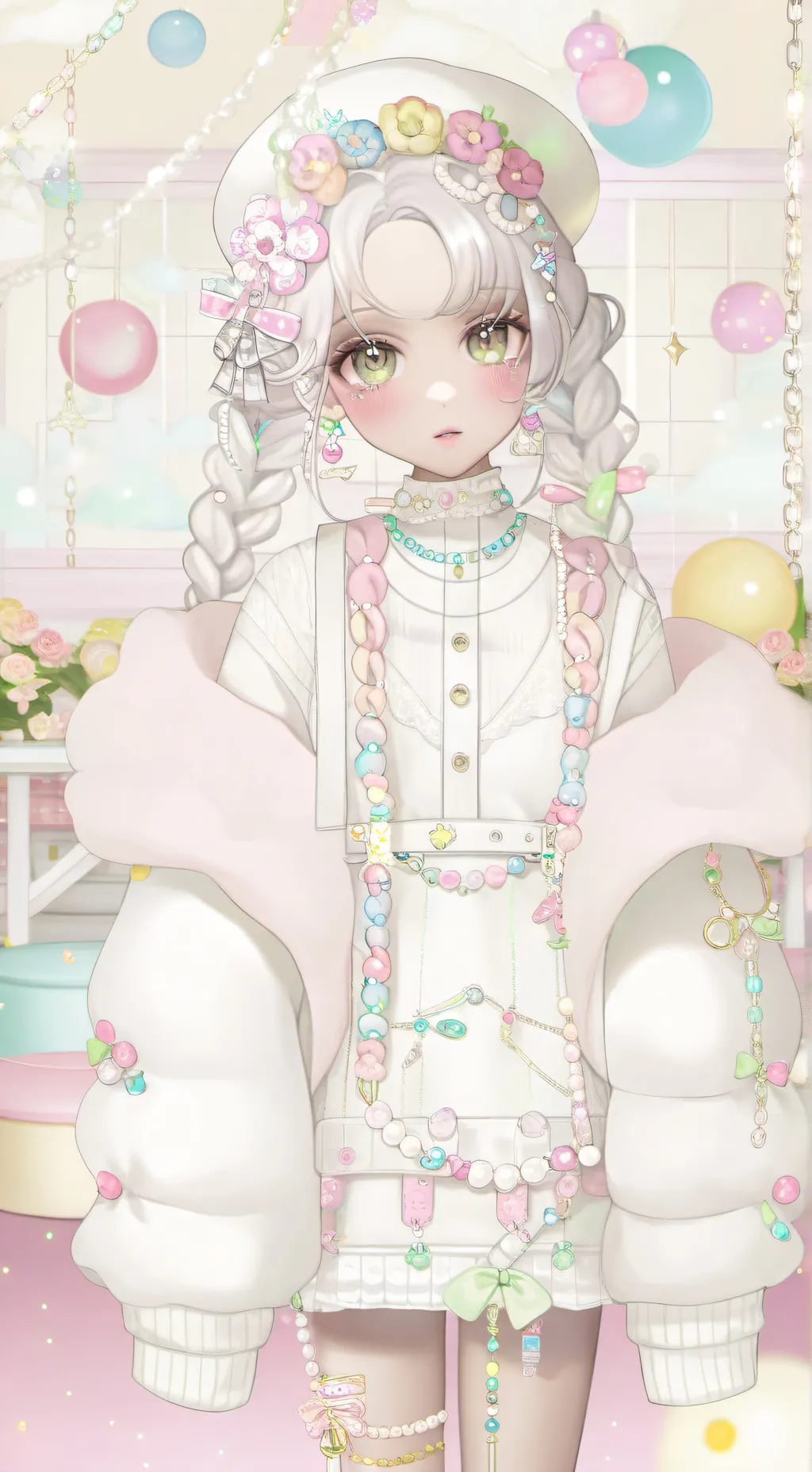 ai character: ♡°amyy°♡ background