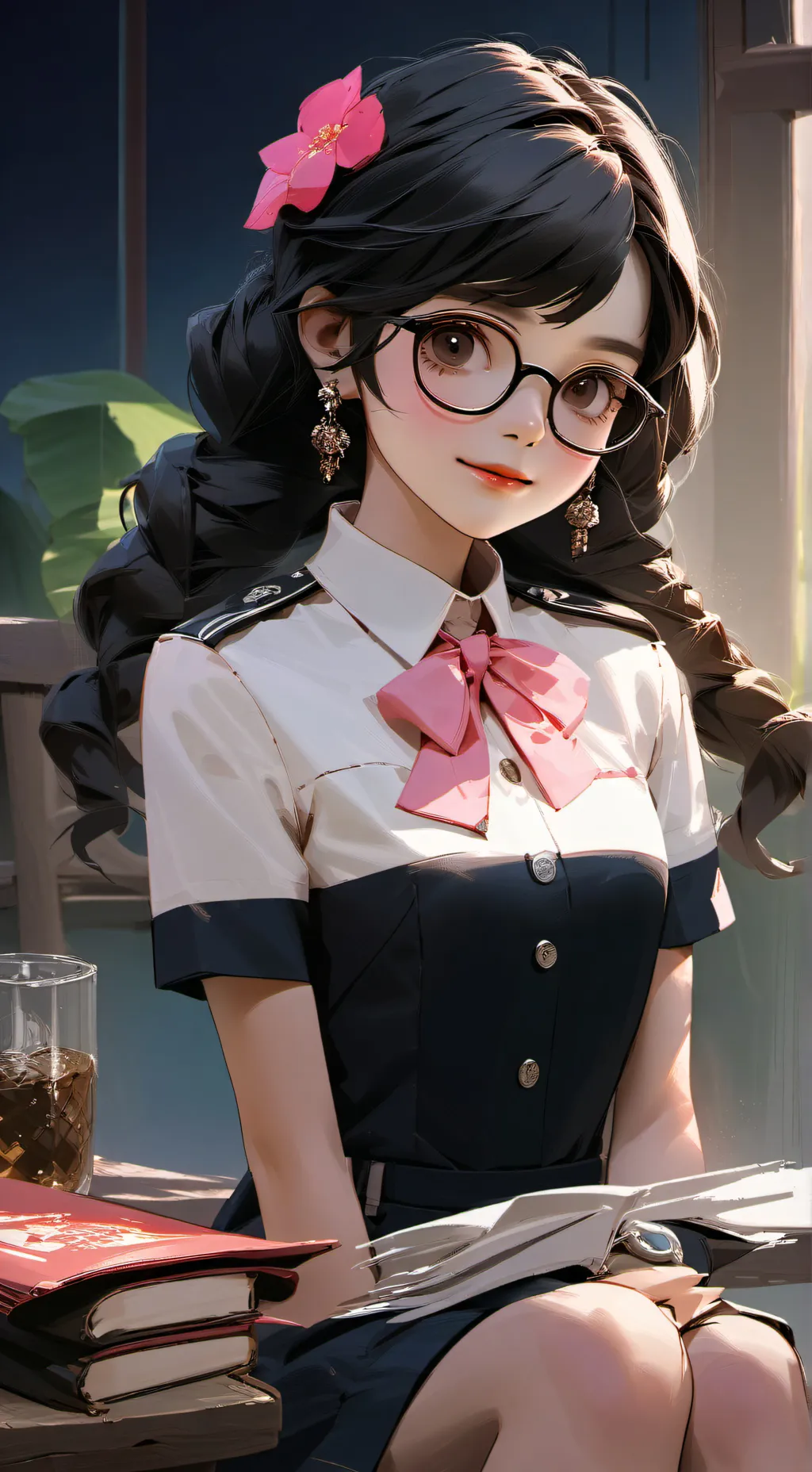 ai character: Kayla background