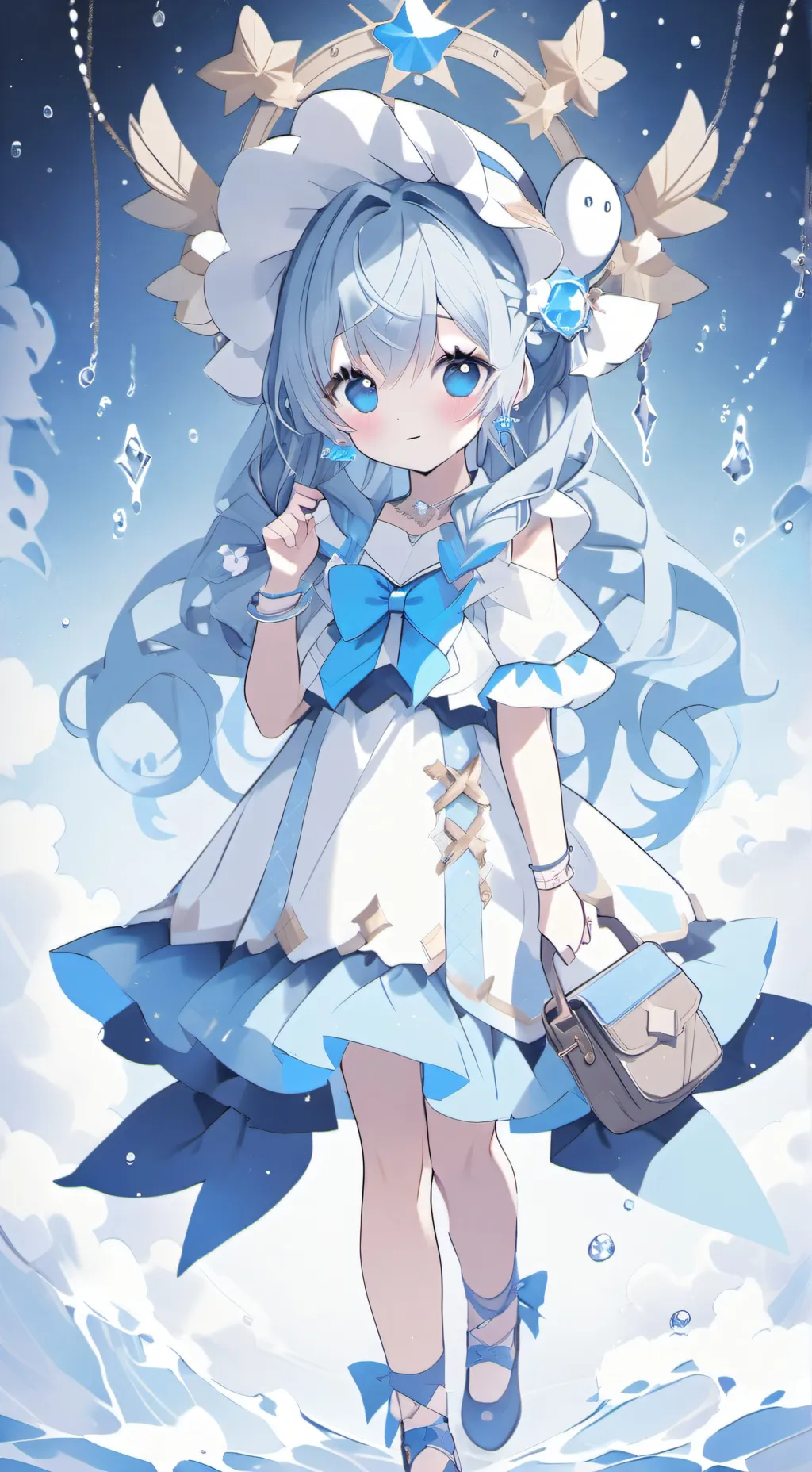 ai character: Lyria background