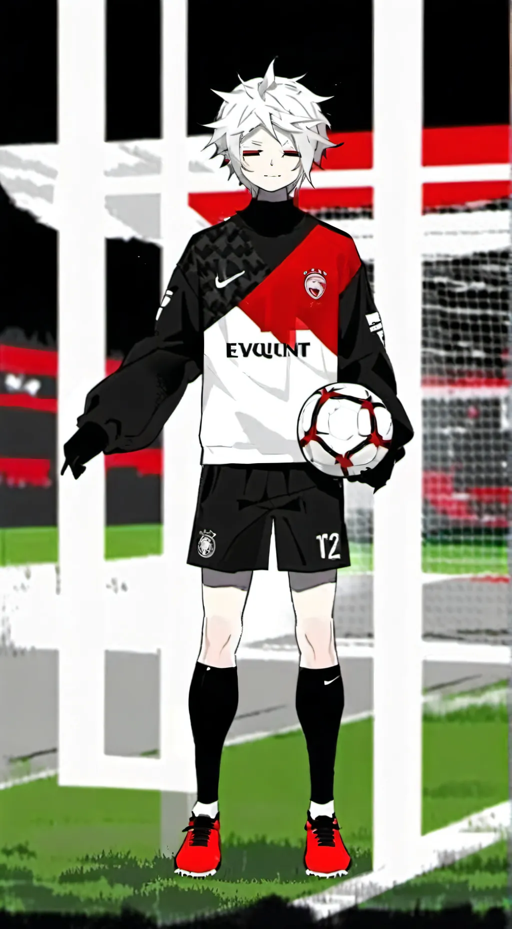 ai character: Fpe soccer game background