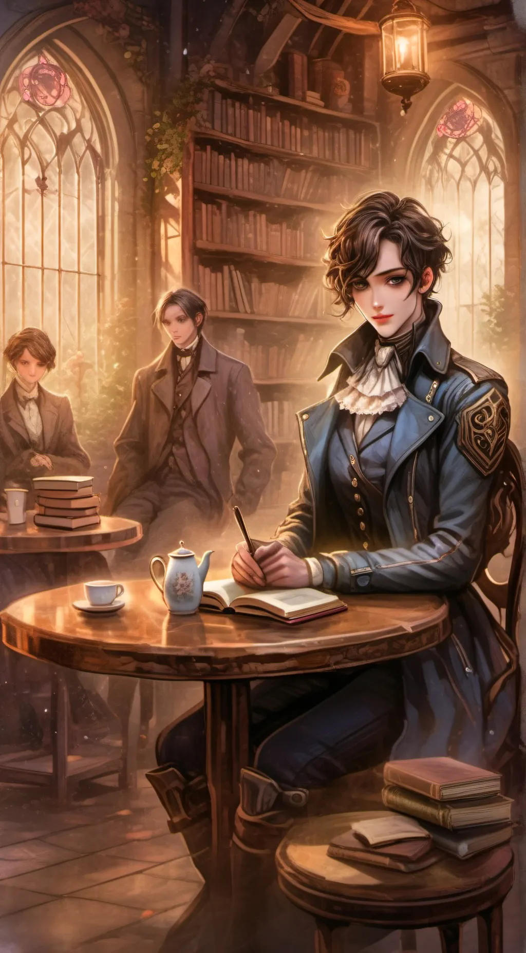 ai character: Carey background