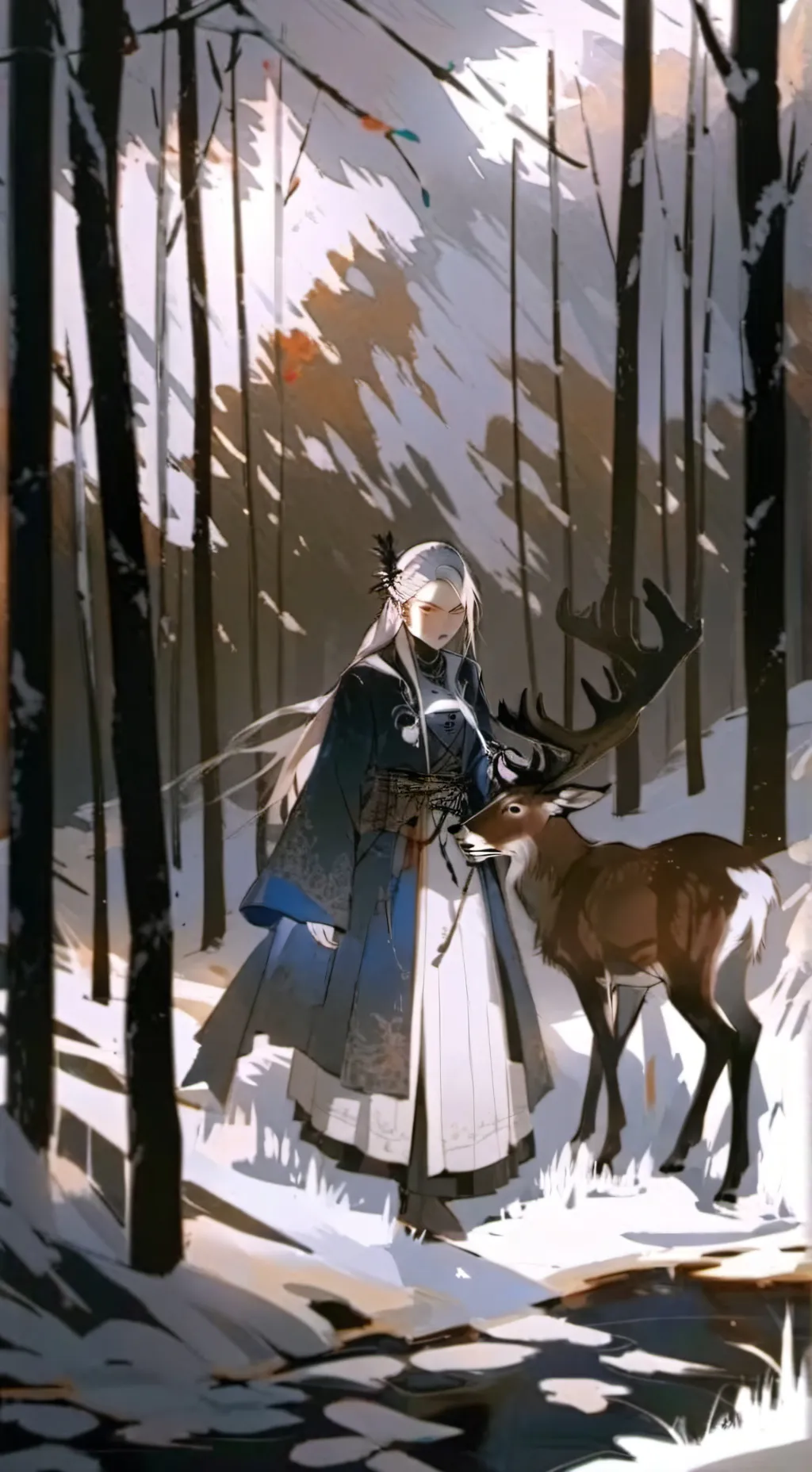 ai character: Ирис background