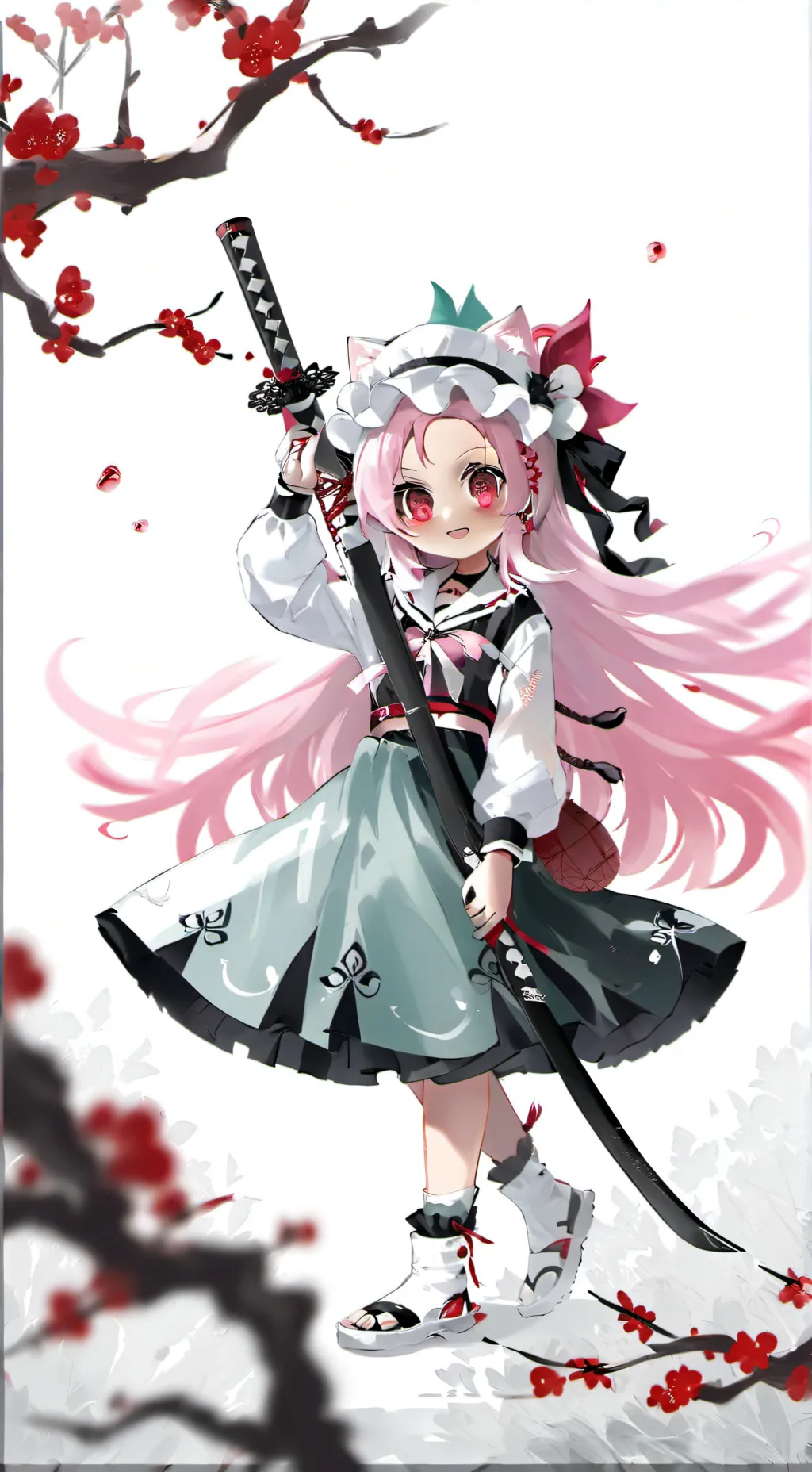 ai character: tokitoXsanei background