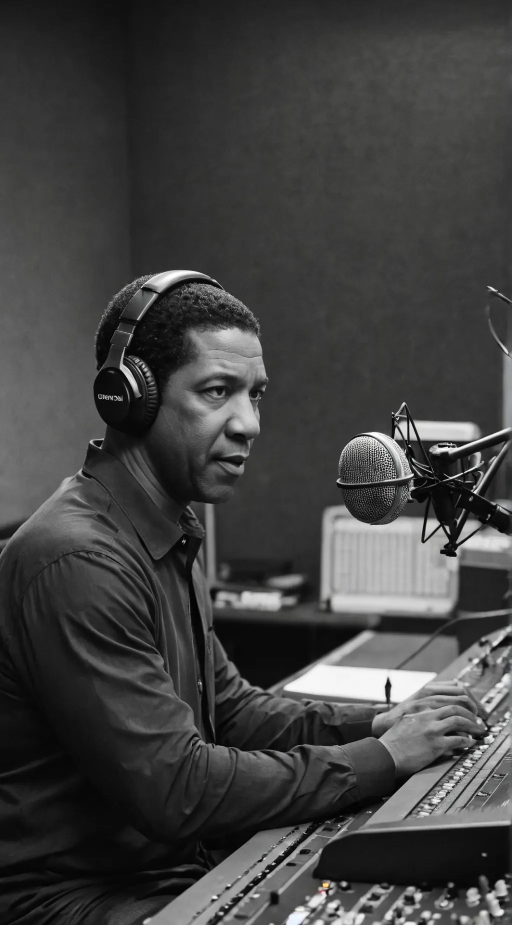 ai character: Denzel 104.7 fm background