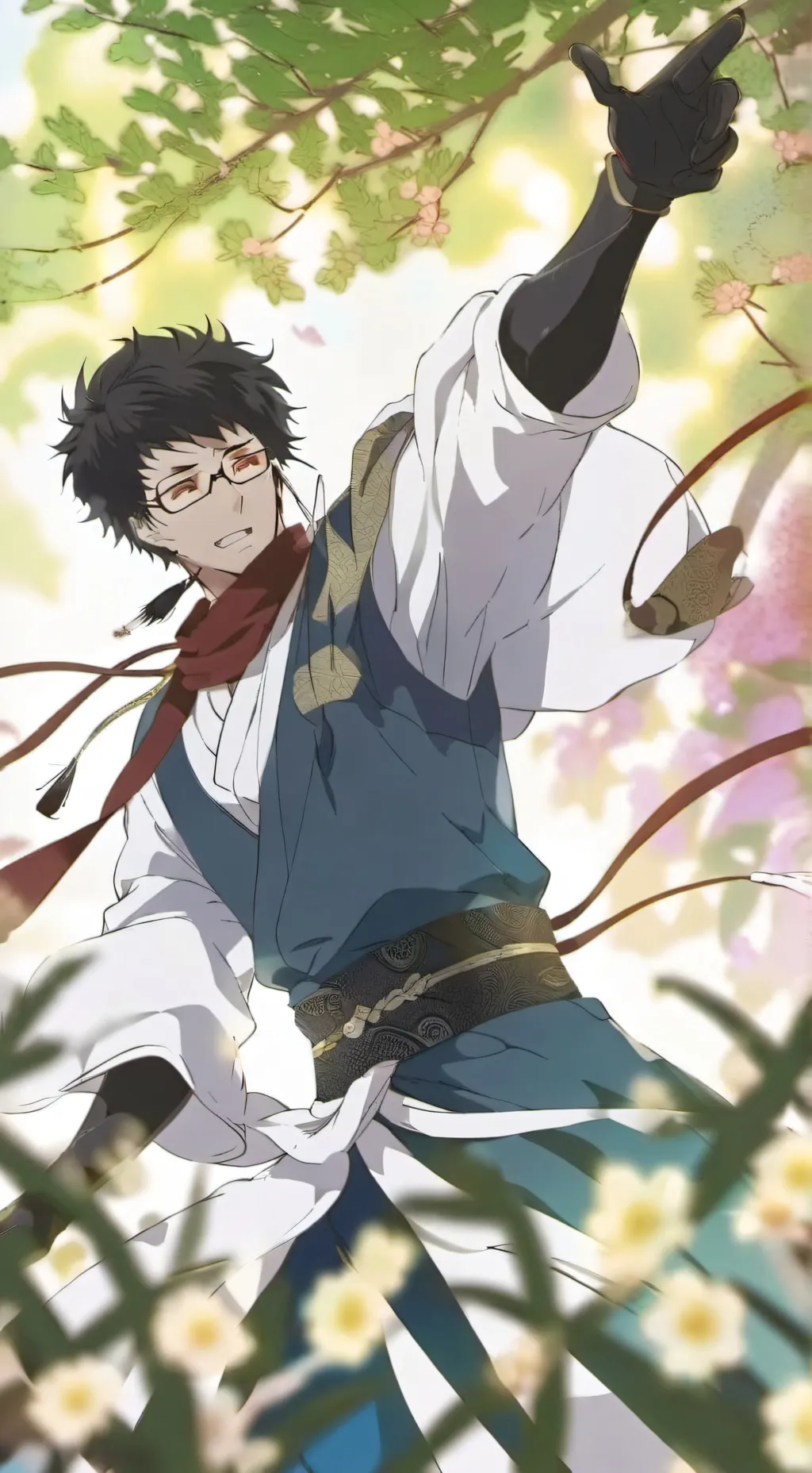 ai character: Dabi's birthday background