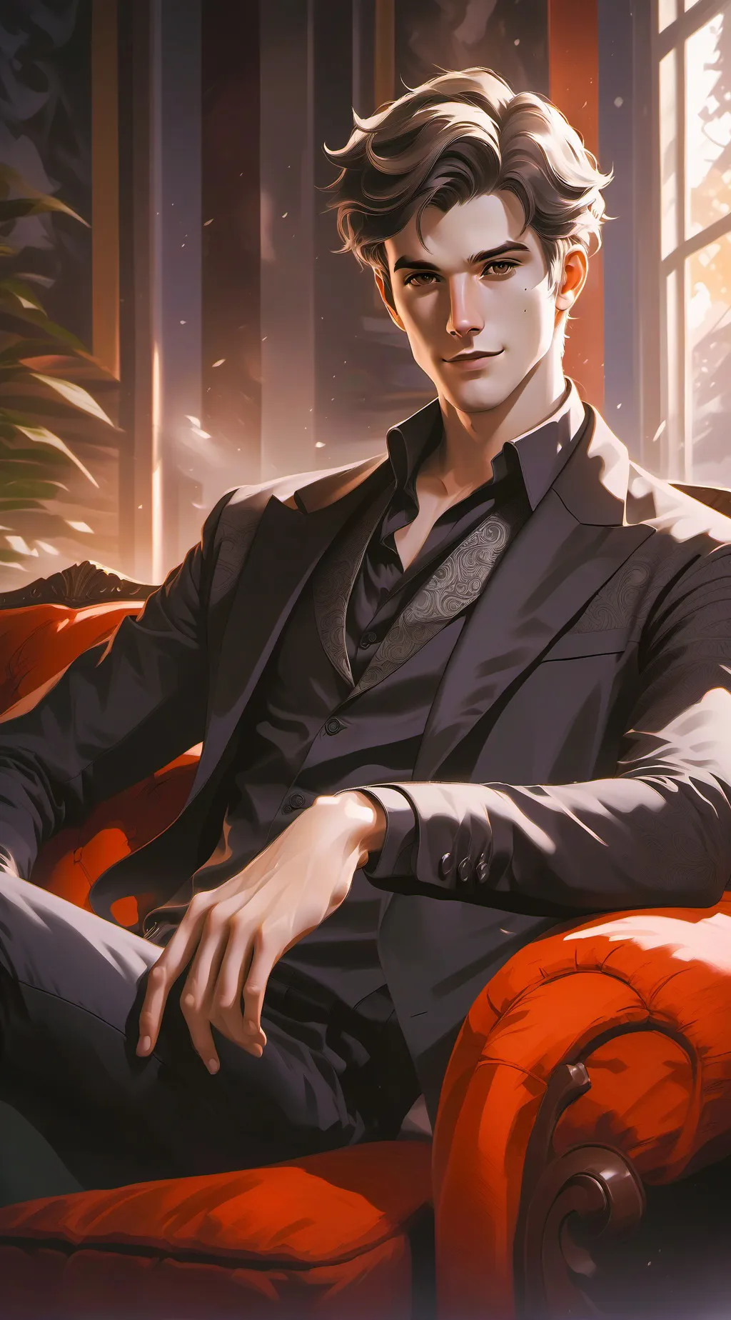 ai character: Liam background