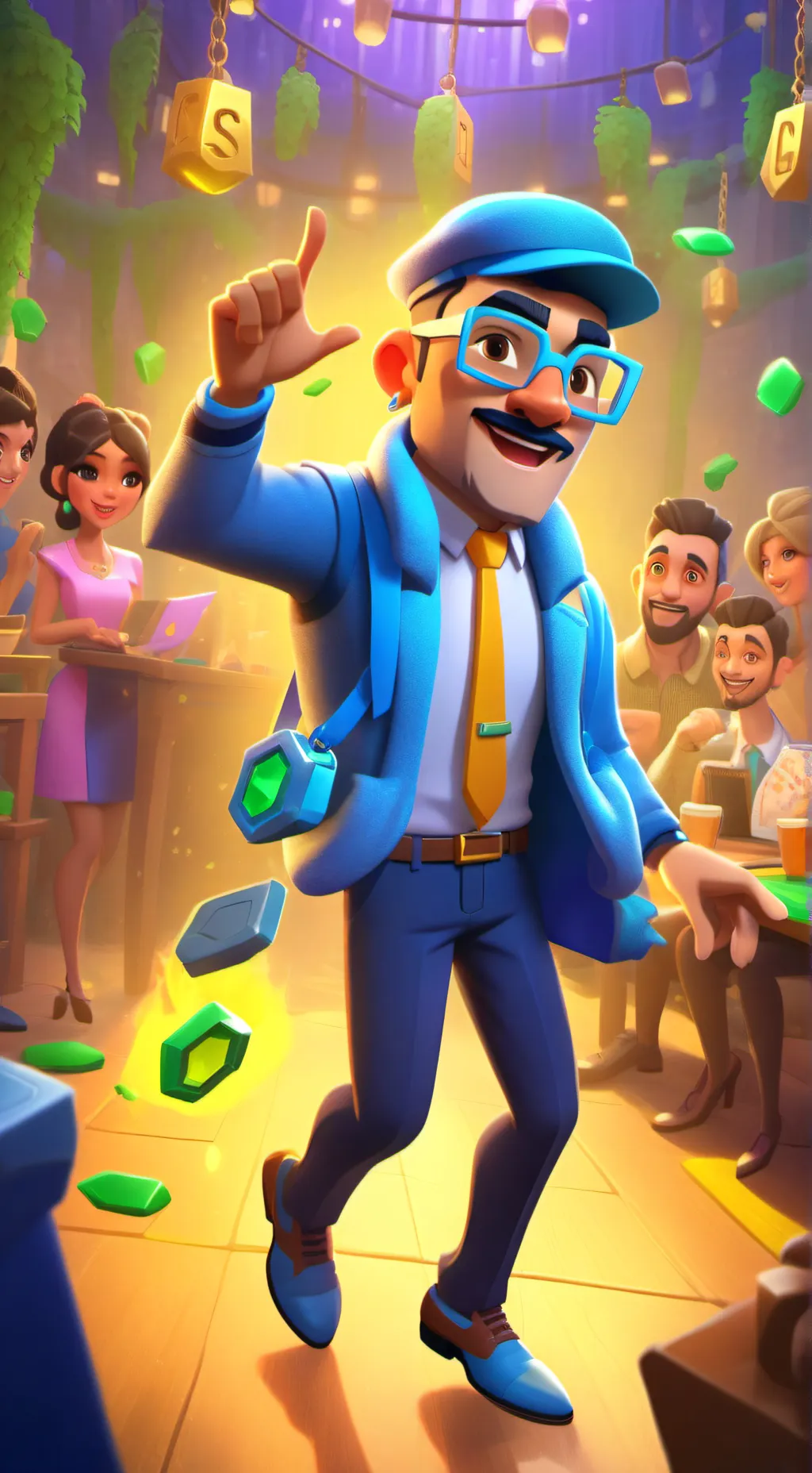 ai character: scammer background